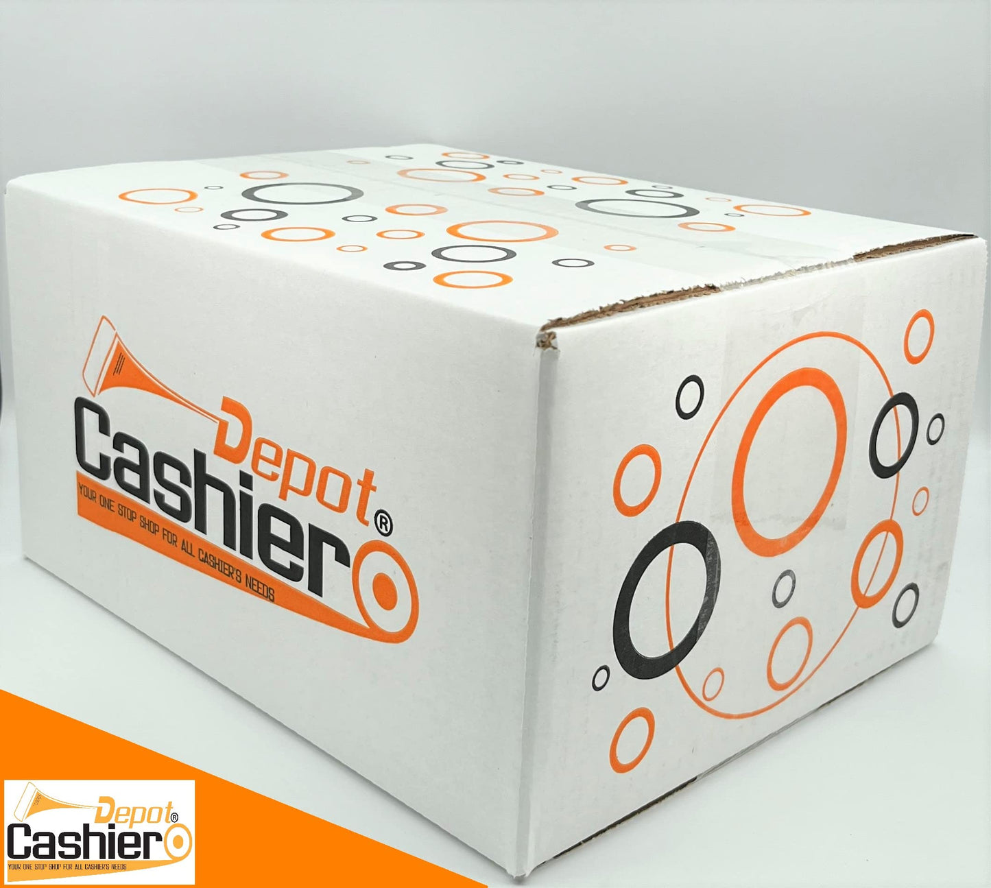 500 Cashier Depot - 6" x 9" Booklet Envelopes, 24 lb White Wove Paper, Gummed Flap, Open Side, 500 Count, Made in USA