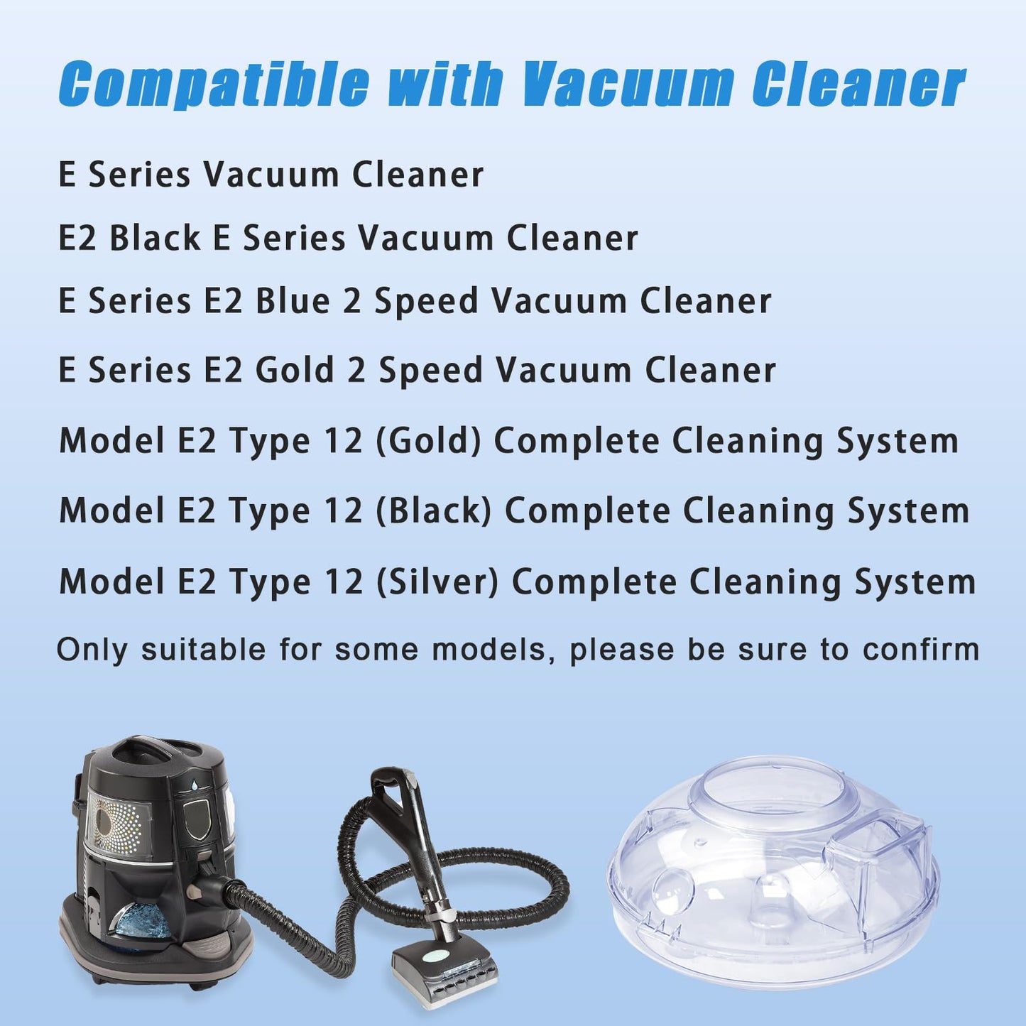 FBULWSEC 2 1/2 Quart Water Pan (Basin) Compatible with Rainbow Vacuum Cleaner Models Compatible with Rainbow Vacuum Cleaner E2 (e Series™) Type 12 (Black, Silver, e2 Gold Series) E Serie