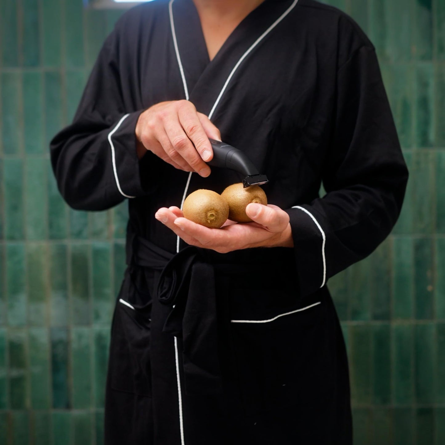 MANGROOMER INTELLIMAX PRO Body and Ball Groomer, Groin Trimmer for Men, Electric Ball Trimmer, Pubic Shaver, with Free Bonus Foil Included and Free Nose Trimmer Replacement Head