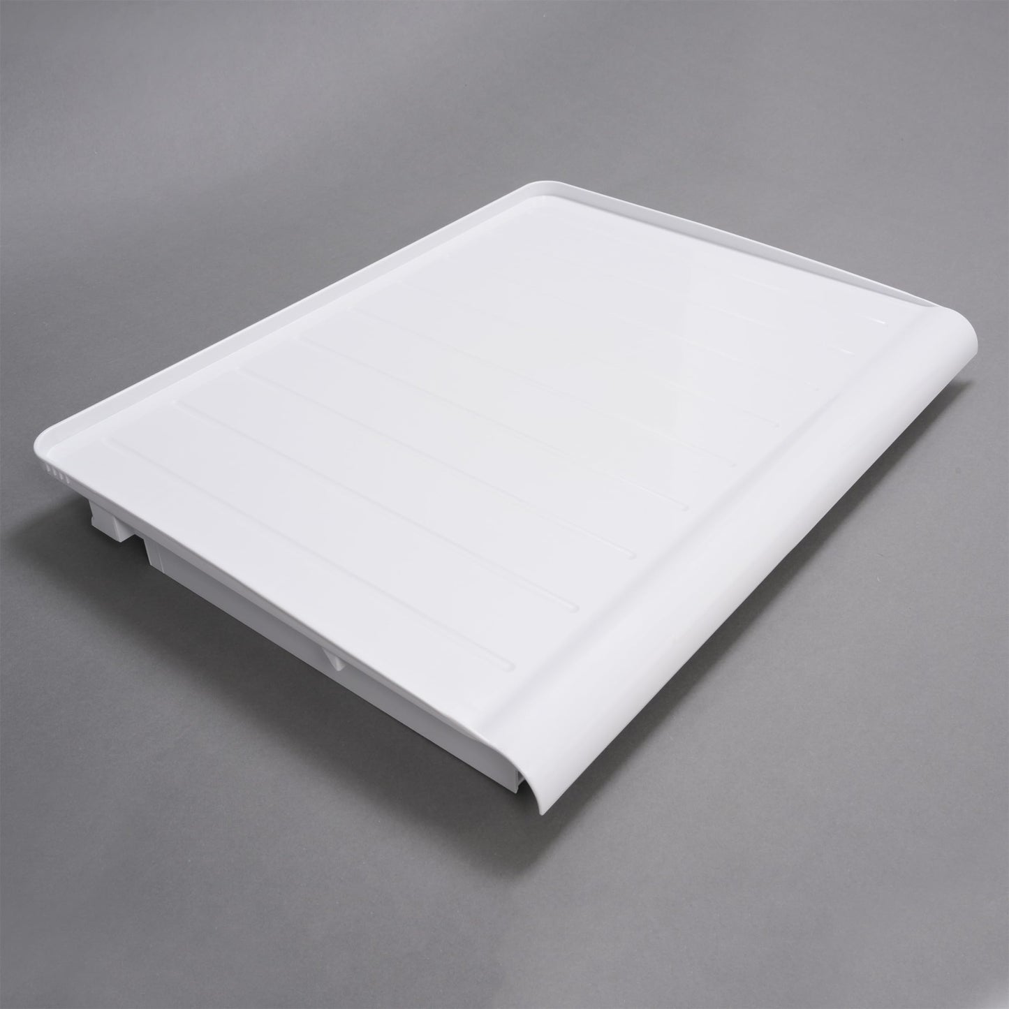 KUAFU WR32X10398 Crisper Pan Cover Compatible with GE Hotpoint RCA Refrigerators that are 14cf 15cf 17cf WR32X1094 PS890565 AP3426095 Vegetable Crisper Drawer Cover Replacement Only White