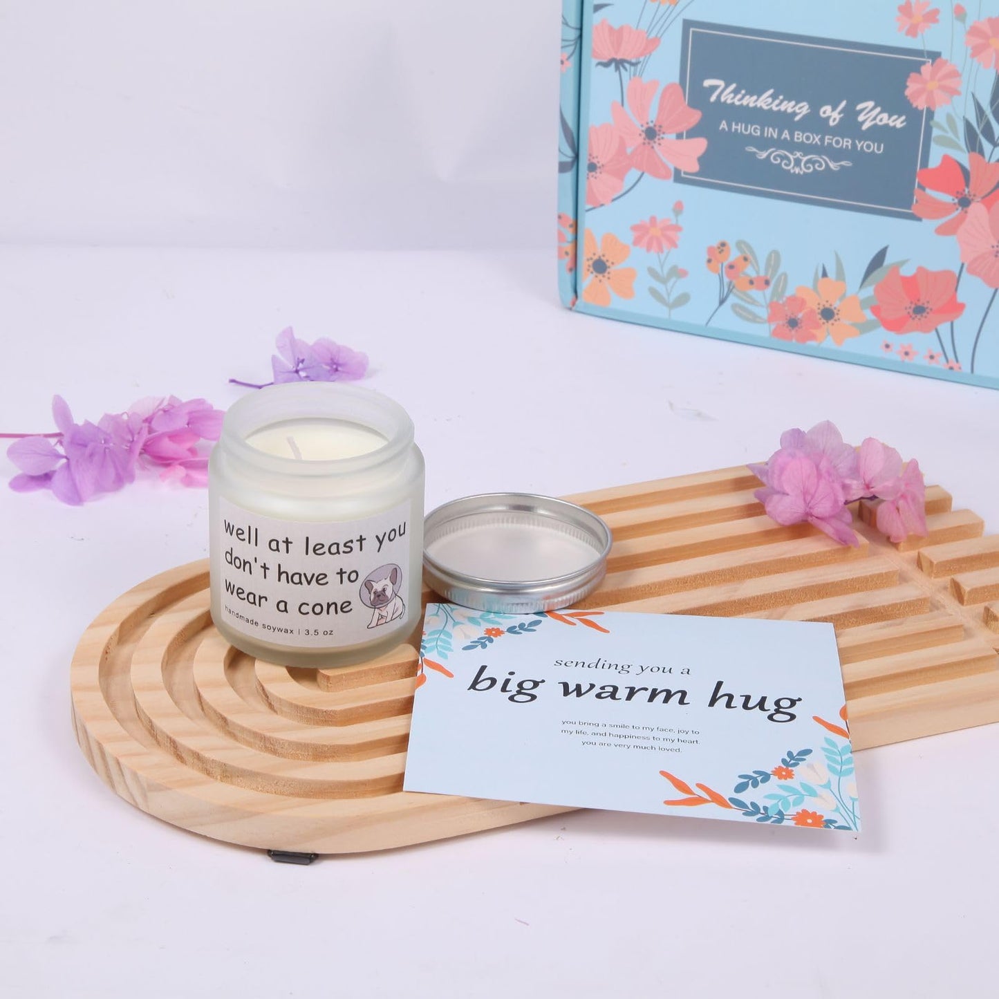 Get Well Gifts for Women-7 Pcs After Surgery Recovery Gifts for Teen Girl Man Mom Teenage, Funny Cheer Up Basket for Female, Feel Better Set for Sick Friend, Get Better Care Package, Encouragement Box