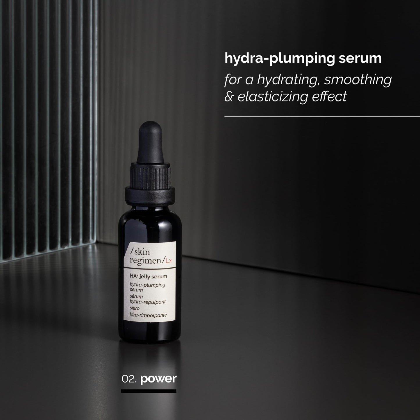 / skin regimen/LX HA4 Jelly Serum, Hyaluronic Acid Hydra-Plumping Serum, 30 ml