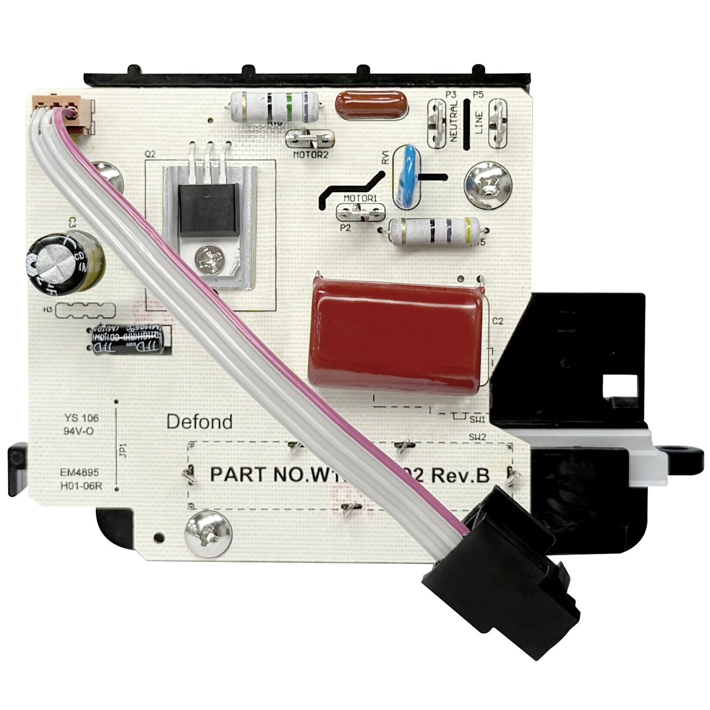 WP9706648 9706648 Speed Control Replacement for Whirlpool, KitchenAid Stand Mixer, W10815809 WP9703312 WP9706650 PS11746947 W10814992 Stand Mixer Speed Control Board Swith Mixer Parts 9703312