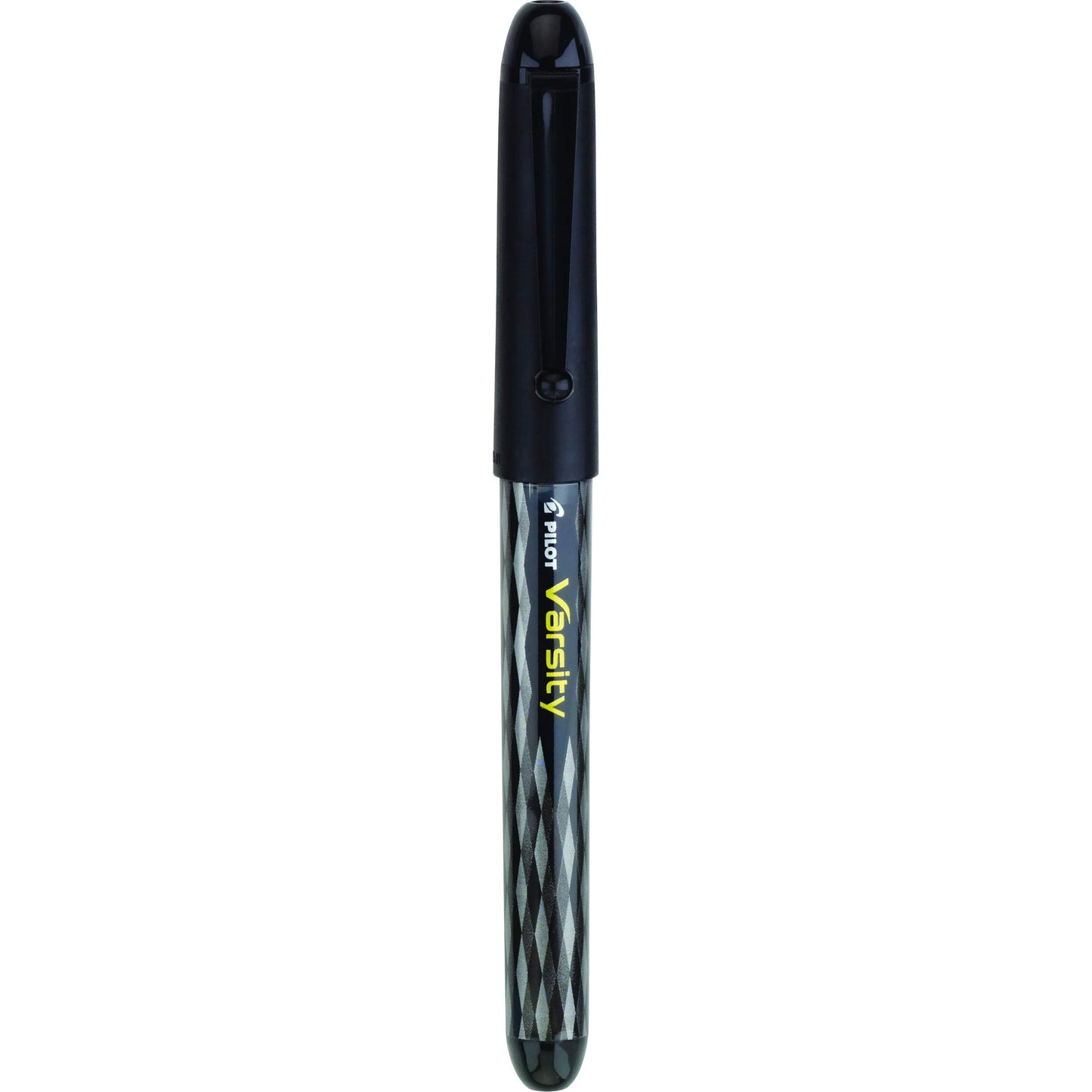PILOT Varsity Pre-Filled Fountain Pens, Medium Point Stainless Steel Nib, Black Ink, 12-Pack