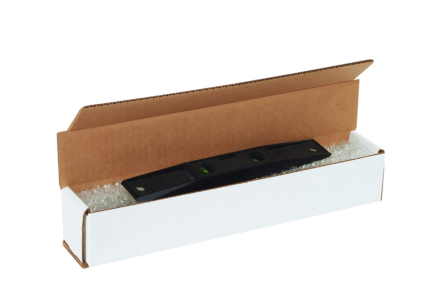 Box USA Mailer Boxes Small 10"L x 2"W x 2"H 50-Pack - Corrugated Cardboard Box for Shipping, Moving, Mailing, Packing, Packaging and Storage