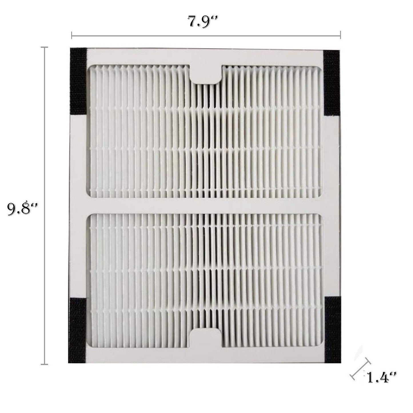 Idylis Air Purifier Filter A - 2 Pack HEPA & Carbon Filter Set for Idylis IAP-10-100, IAP-10-150, AC-2119, Model IAF-H-100A