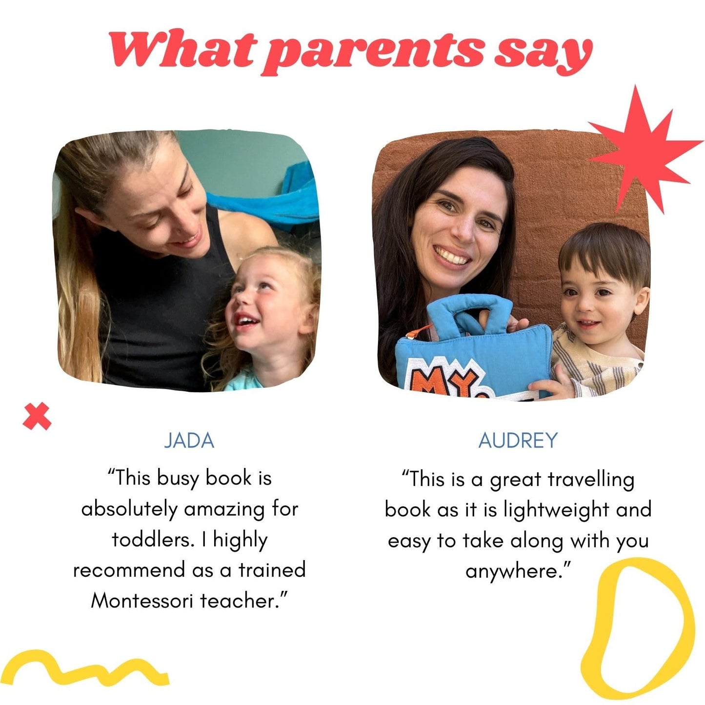 BAVY My Quiet Book - Toddler Travel Car Plane Airplane - No Parts to Get Lost - Activity Montessori Board Book, Travel Toys for Toddlers 1-3, Gifts for 1 2 3 4 Year Old, Birthday Gifts Toys Age 2-4