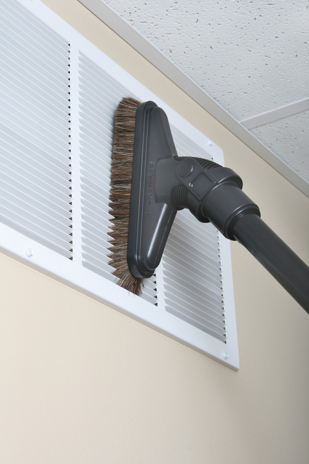 Cen-Tec Systems 35009 Sidewinder Vacuum Dusting Brush with 1.5-Inch Neck, 8-Inch