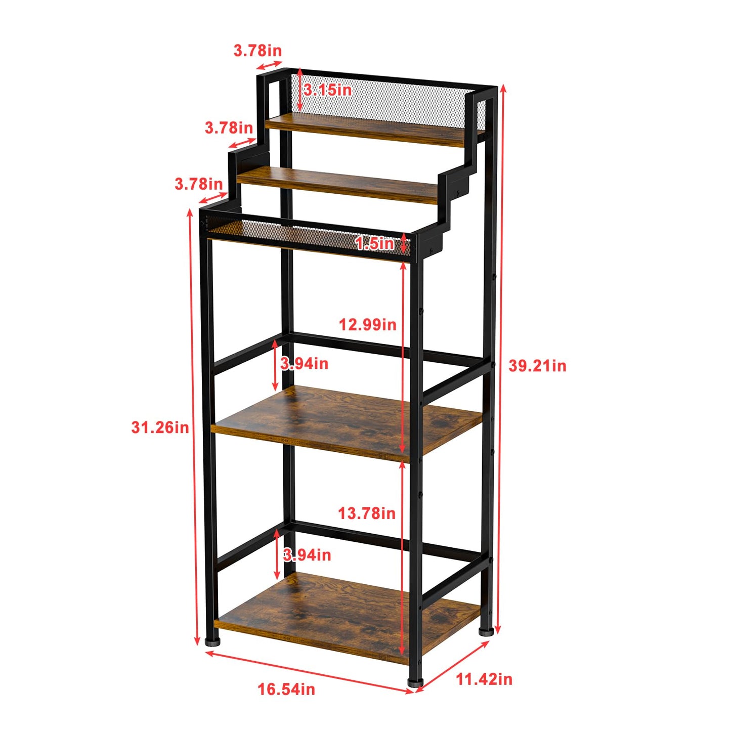 Jsskeeim Trapezoidal Liquor Cabinet Bar for Home, Stepped Wine Rack Freestanding Floor, Corner Syrup & Whiskey Stand, Large-Capacity Alcohol Bottle Storage Display Shelf Living Room, Patent Pending