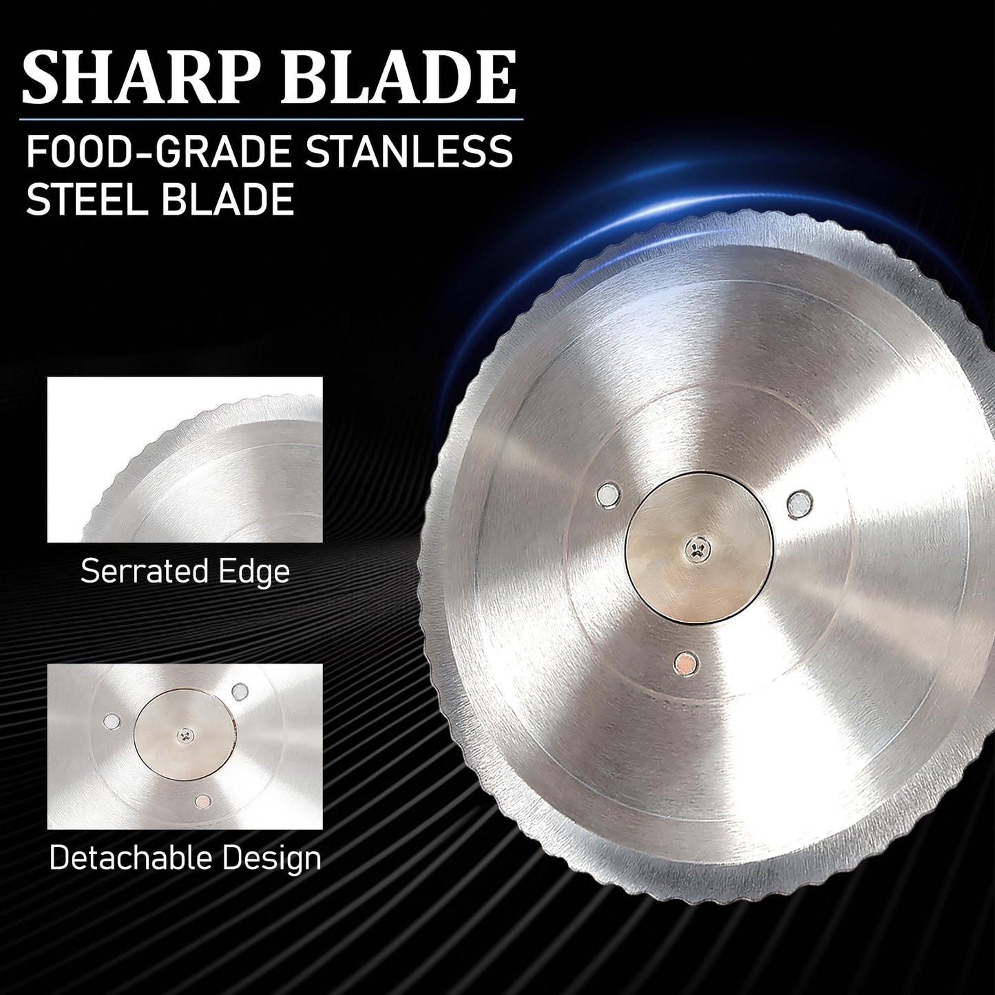 Manual Bread Slicer for Homemade Sourdough Bread, Adjustable Thickness&Metal Guide, Hand Crank Bread Slicer with Scale Line and Suction Cup, Sharp Blade, Suitable for Sourdough Bread, Etc