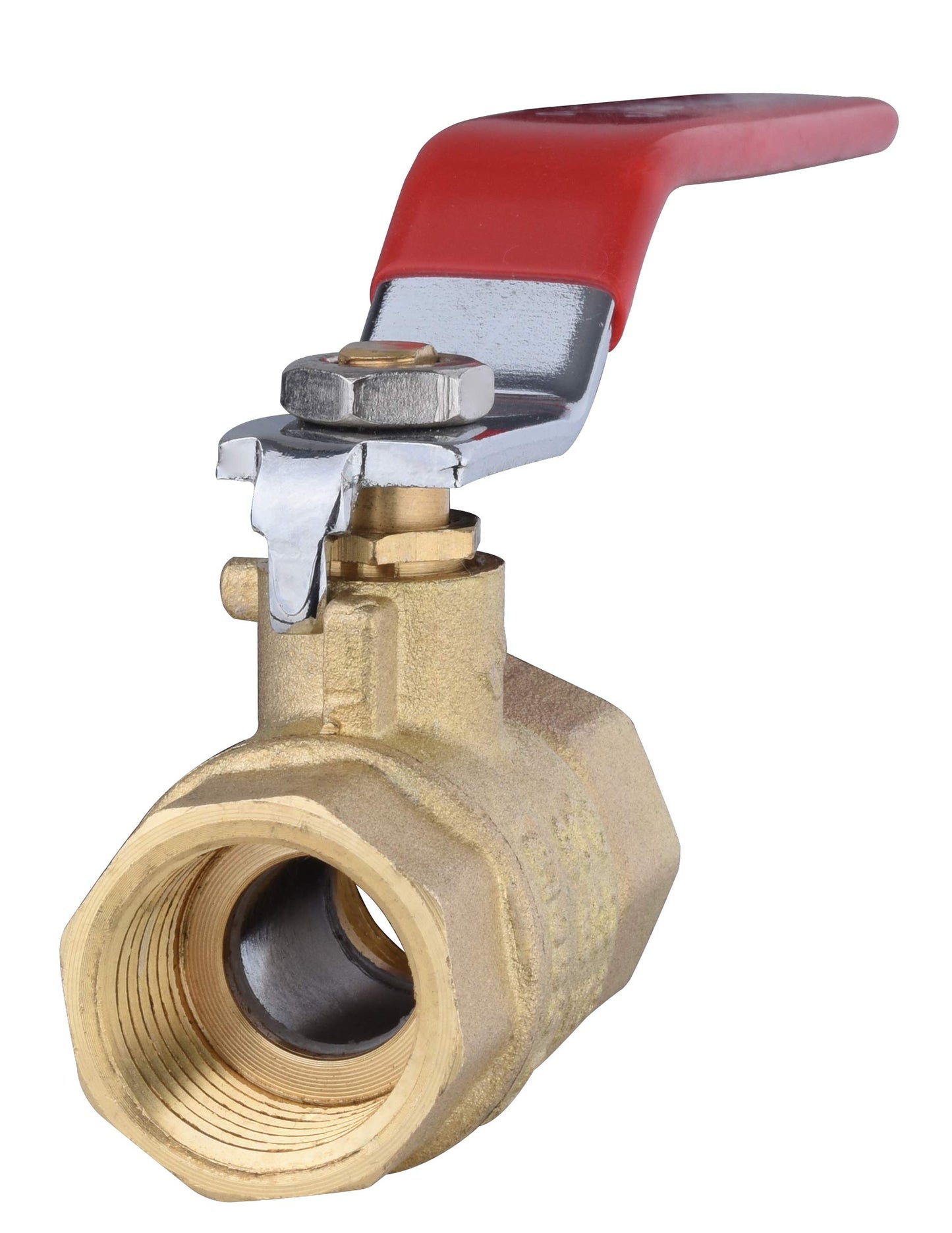 (Pack of 10) EFIELD 3/4-Inch 600 WOG FNPT Heavy Duty Full Port Brass Ball Valve FIP Threaded,(VALVE229-10PCS)