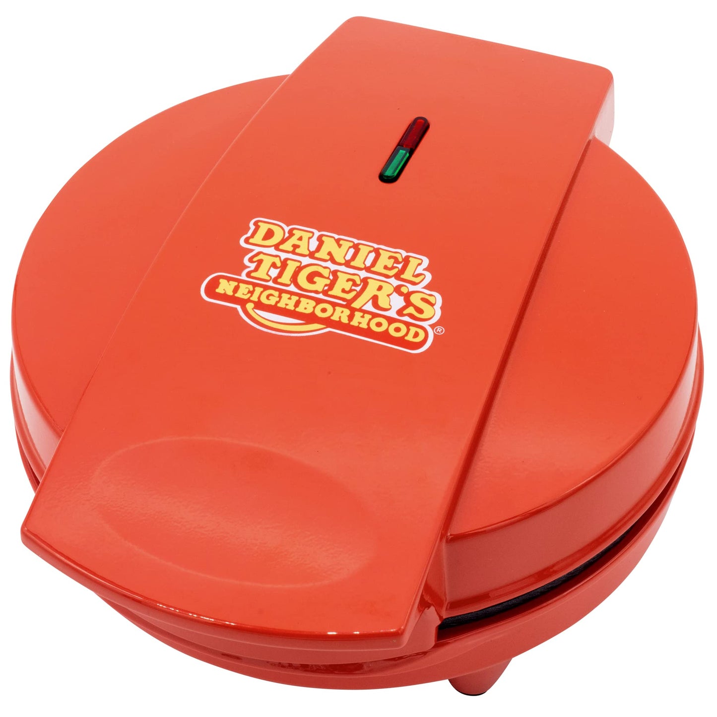Daniel Tiger's Neighborhood Waffle Maker -Electric Nonstick Mini Waffle Iron for Kids, Makes 3D Character Waffles & Pancakes (Daniel Tiger, Katerina Kittycat, Trolley), Fun Breakfast Kitchen Appliance