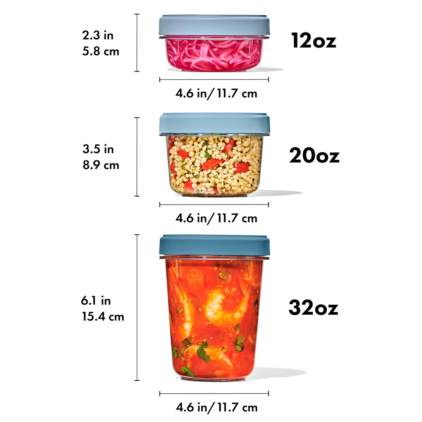 OXO Good Grips Twist & Stack 12-Piece Container Set
