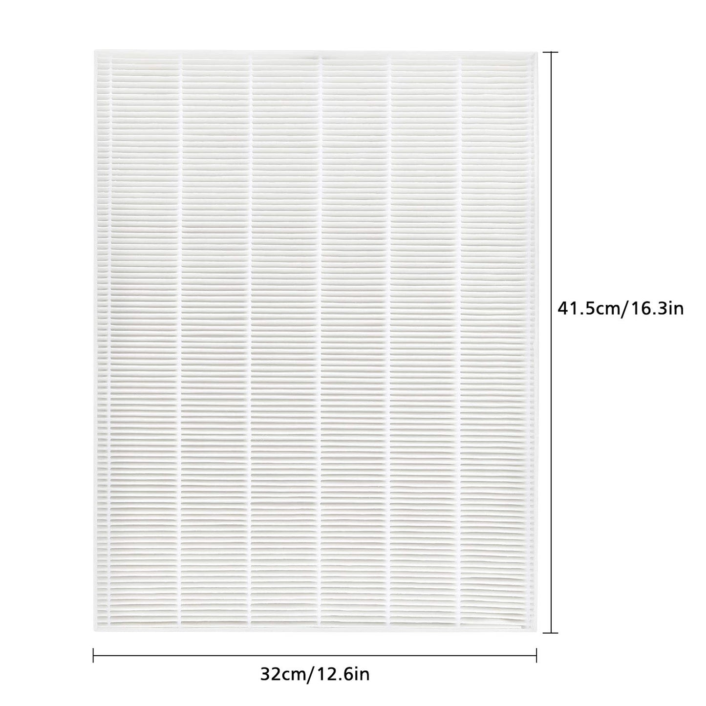 116130 Filter H Replacement Compatible with Winix 5500-2 Plasmawave Air Purifier and Winix AM80 Air Purifier - 2 HEPA and 2 Activated Carbon Filters Combo Pack
