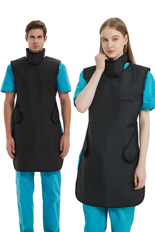 0.5mmpb Xray Lead Apron for Xray with Thyroid Shield Collar,Lead Gown,Dental Xray Shield…