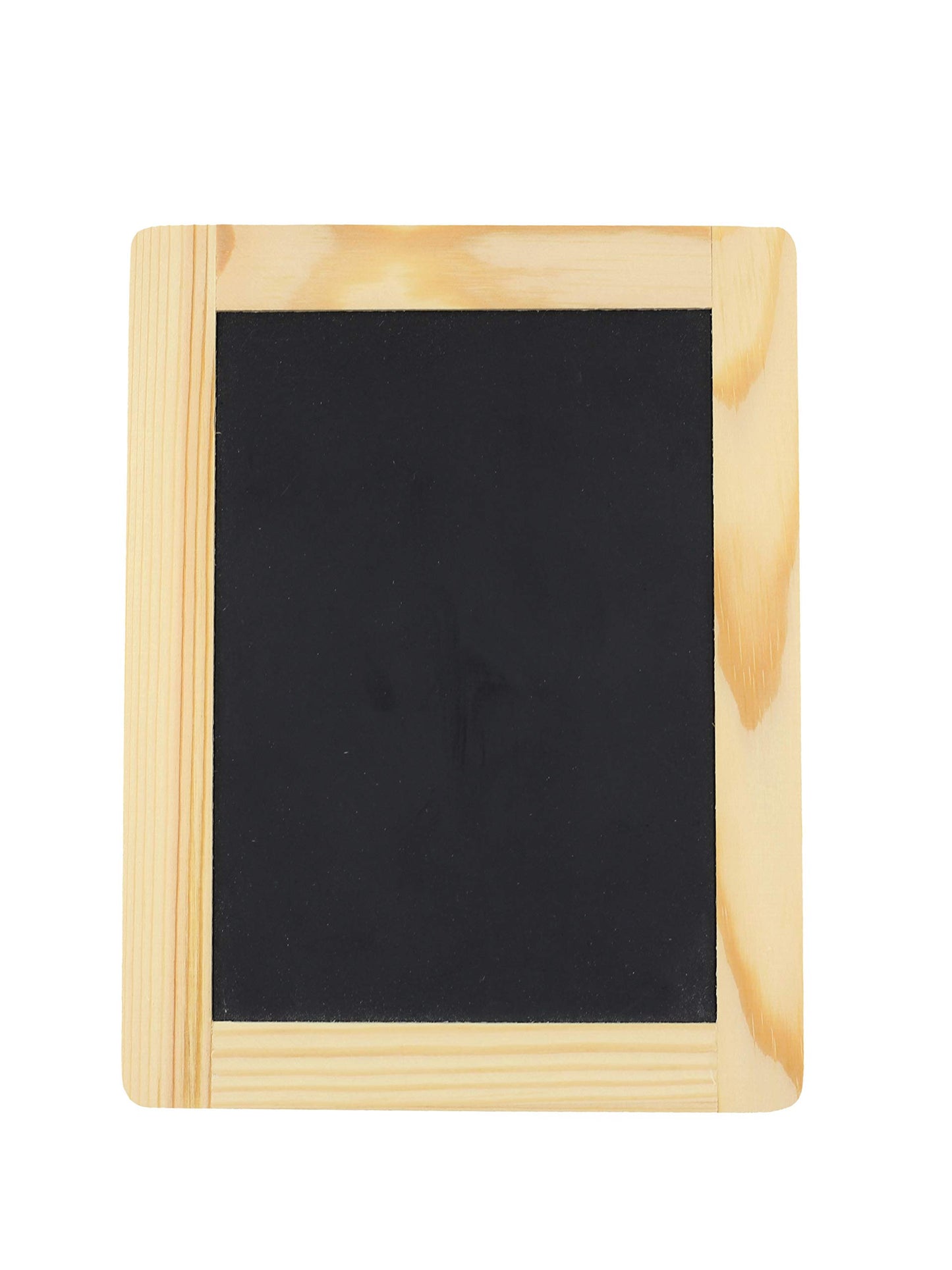 Creative Hobbies® Synthetic Chalkboard with Unfinished Wood Frame 4 x 6 Inch -Case Pack of 24 Chalkboards