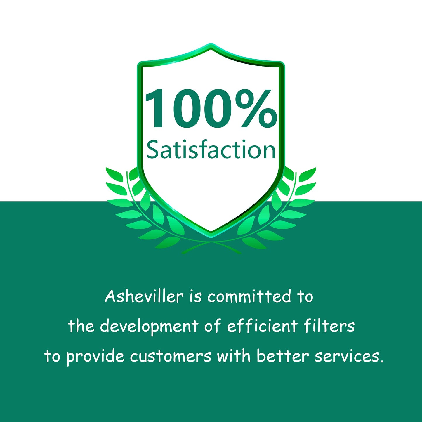 Asheviller AP300 Filter Replacement, Compatible with Instant® AP300 Air Purifier, H13 Grade True HEPA and Activated Carbon Filters, Compare to F300 Filter,2 Pack