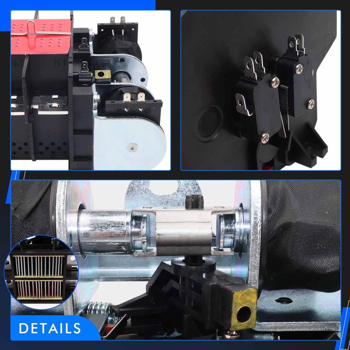 0L2911 Transfer Switch 200A with Handle Fit for Generac 200 Amp 2P 250V Generator Automatic Transfer Switch Assembly Replaces# 0D9618, OL2911