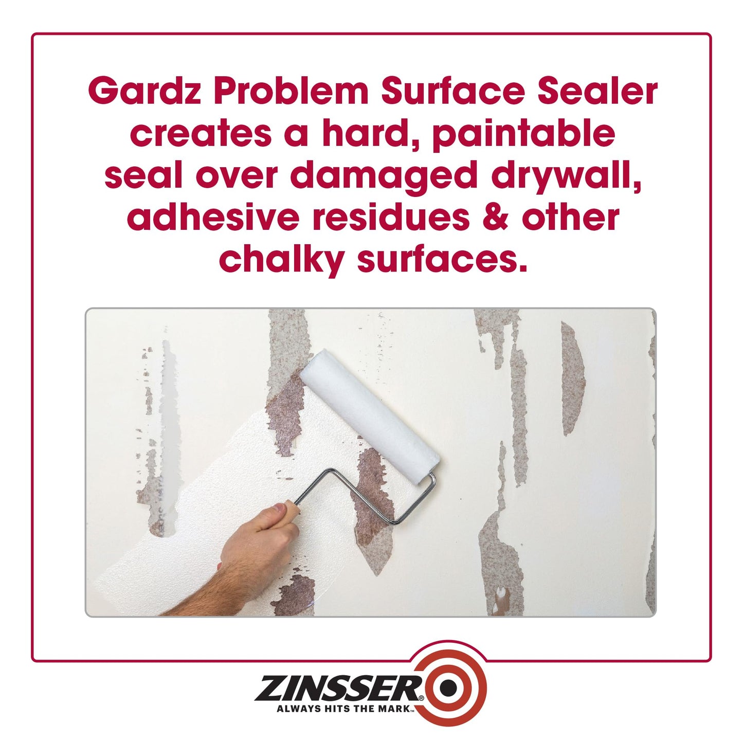 1 gal Zinsser 02301 Clear Zinsser, Gardz Water-Based Problem Surface Sealer
