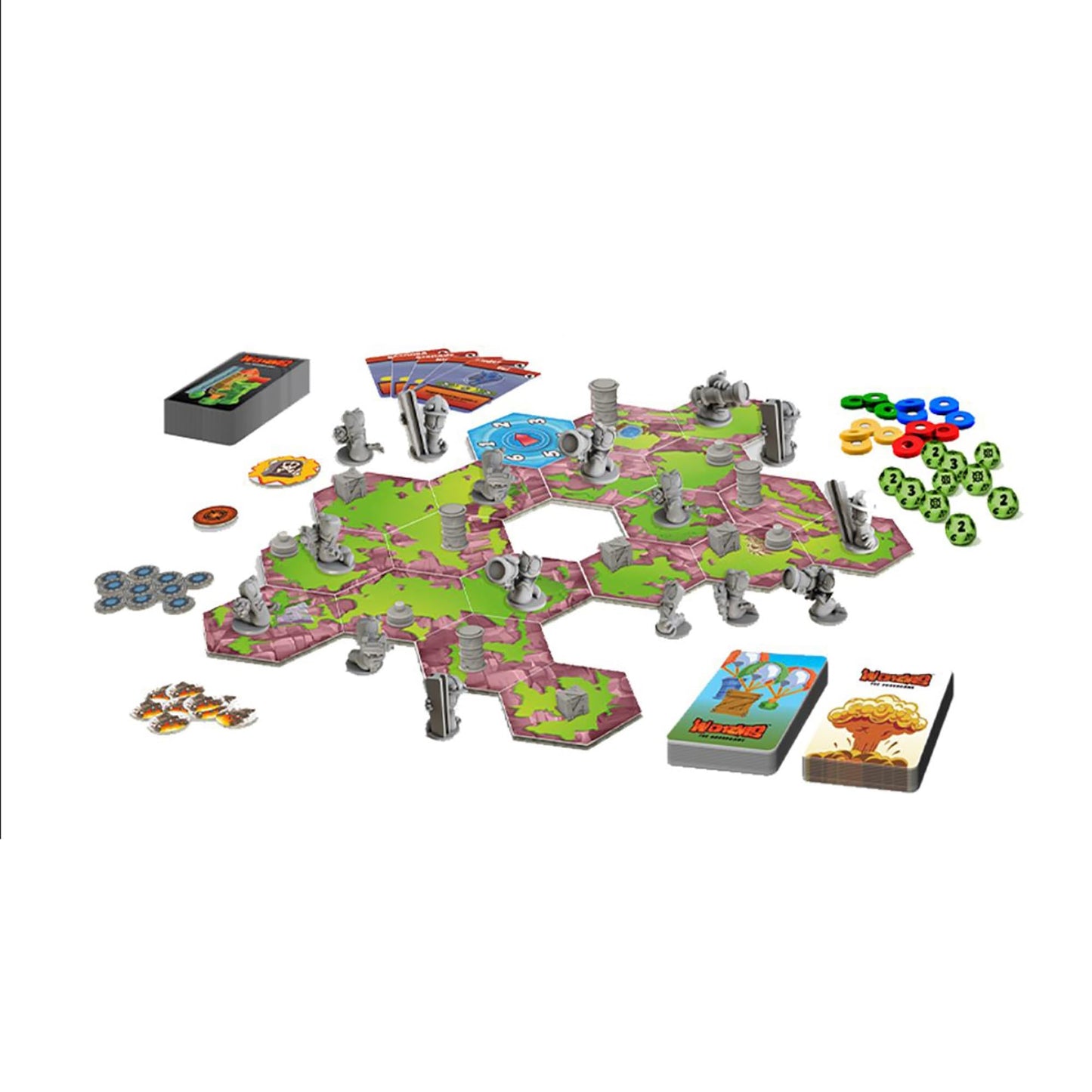 Mantic Games: Worms: The Board Game - Hilarious Tabletop Game Incorporating All The Fun & Shenanigans from The Classic Video Game, Age 10+, 2-6 Player