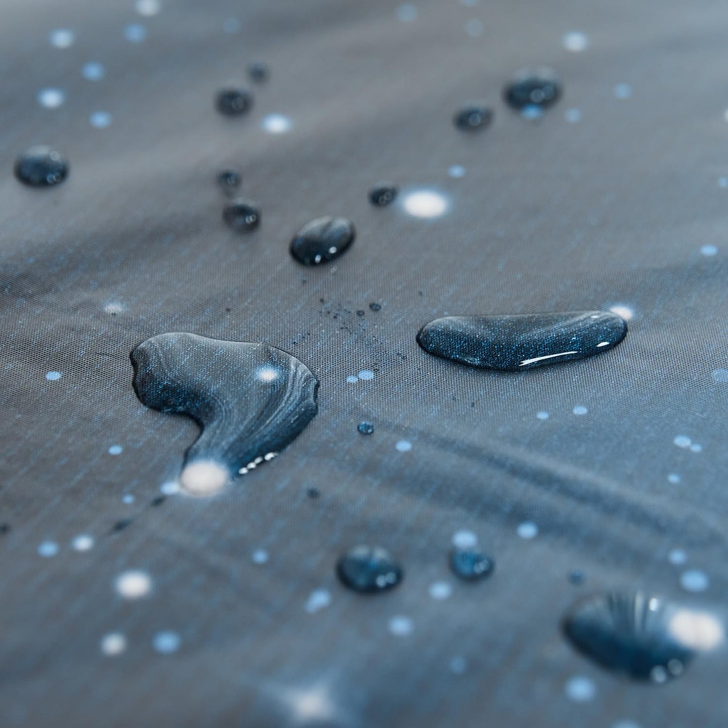 PARTYHIPPO Disposable Tablecloth Roll 54" x 100' with Built-in Cutter Box – Heavy Duty Waterproof, Wrinkle-Resistant Plastic Table Cover – Cut to Size for Rectangle, Round & Oval Tables – Starry Sky