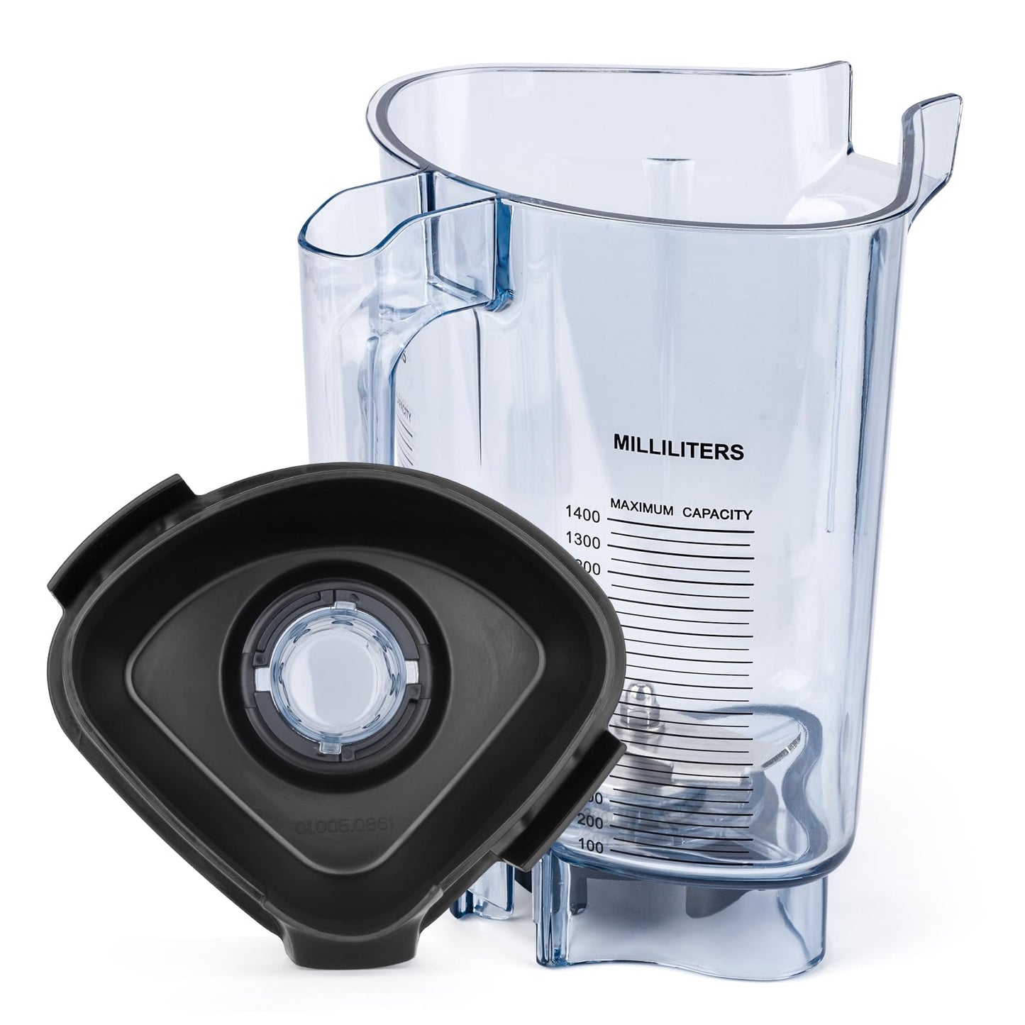 For Blender Pitcher 48oz, Compatible with Commercial Blender Replacement Quiet One VM0145 VM0100A 36019 15978 16016 BarBoss Drink Machine Advance Upgrade VM0100A Jar Container Cup, 5 YR Warranty