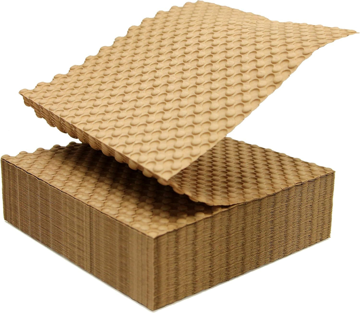 LockedPaper Bubble Paper Wrap for Packing, 12"x295ft Packing Paper, Durable Kraft Bubble Wrap for Moving, Eco Friendly Bubble Wrap Alternative, Sustainable Shipping Supplies for Home & Small Business