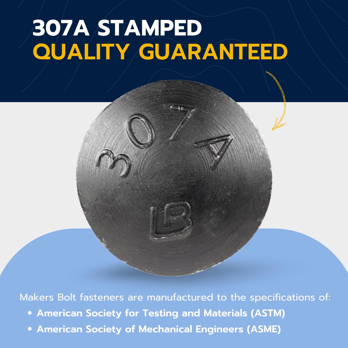 1/2 in. x 12 in. Black Carriage Bolt Kit Includes 12 Bolts, 12 Washers, and 12 Nuts, Ceramic Black Ruspert Coated for Exterior Use - 2X Rust Resistance of Galvanized by Makers Bolt