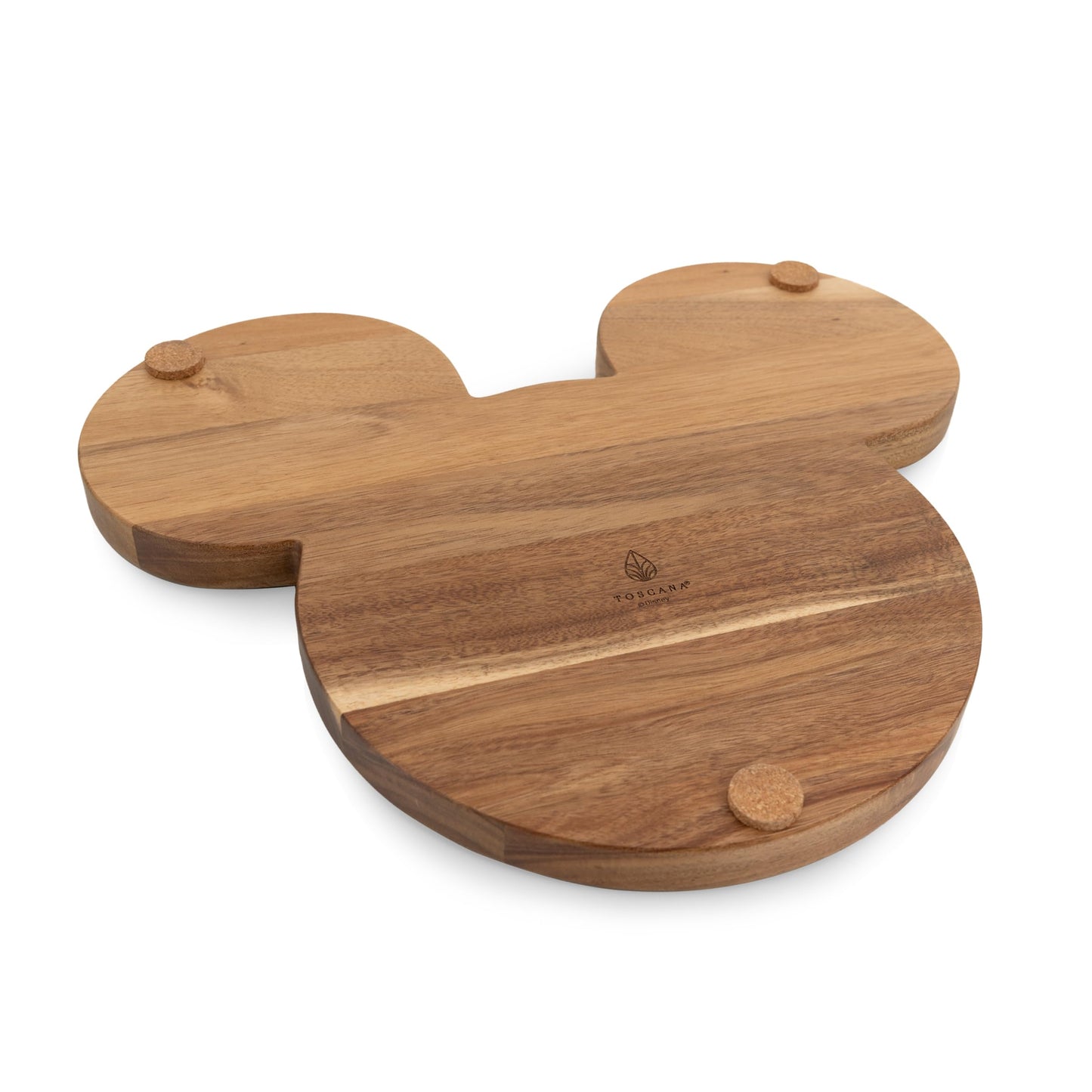PICNIC TIME Disney Mickey Mouse 16" Acacia Serving Board with Groove, (Acacia Wood)