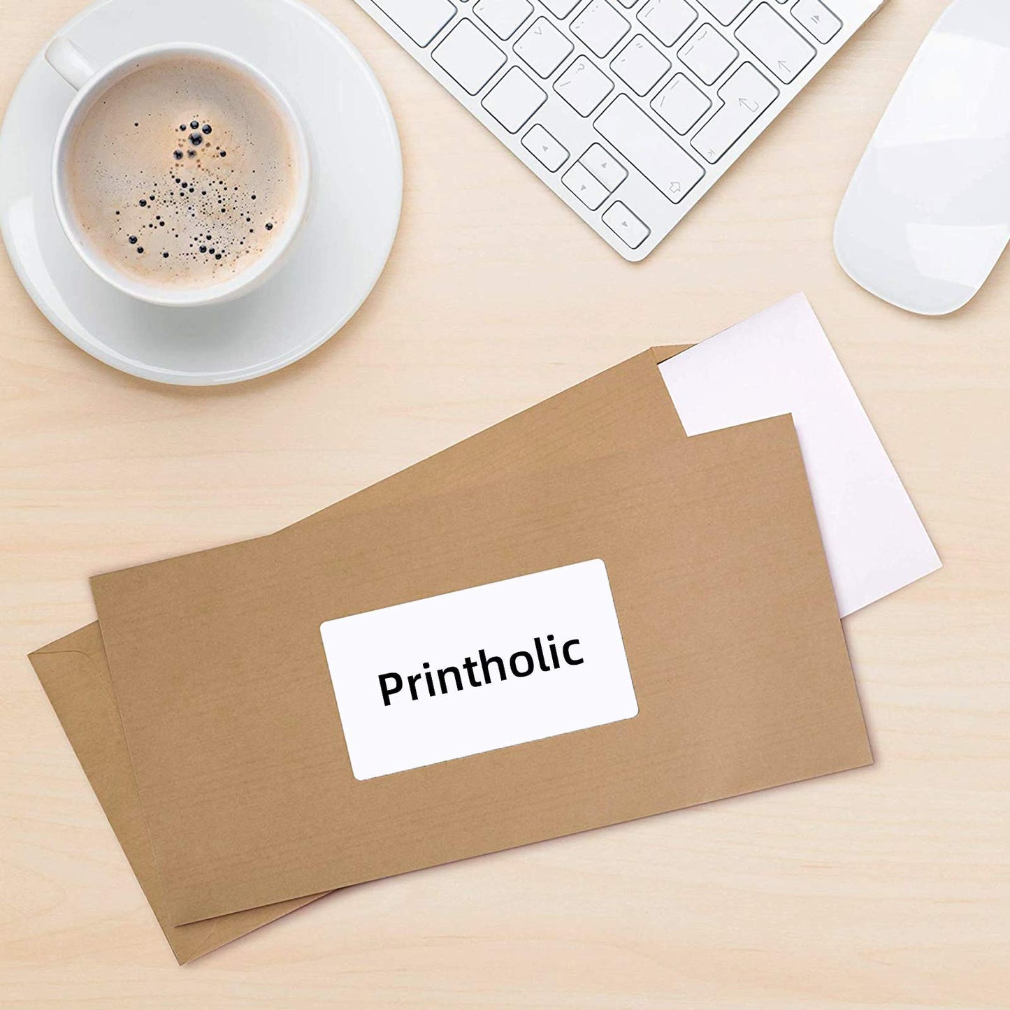 Printholic Compatible Direct Thermal Labels Replacement for Dymo 30256 (2-5/16" x 4") 12 Rolls Shipping Labels - Use with Labelwriter 450, 450 Turbo, 4XL, Rollo & Zebra Printers - 300 Labels/Roll