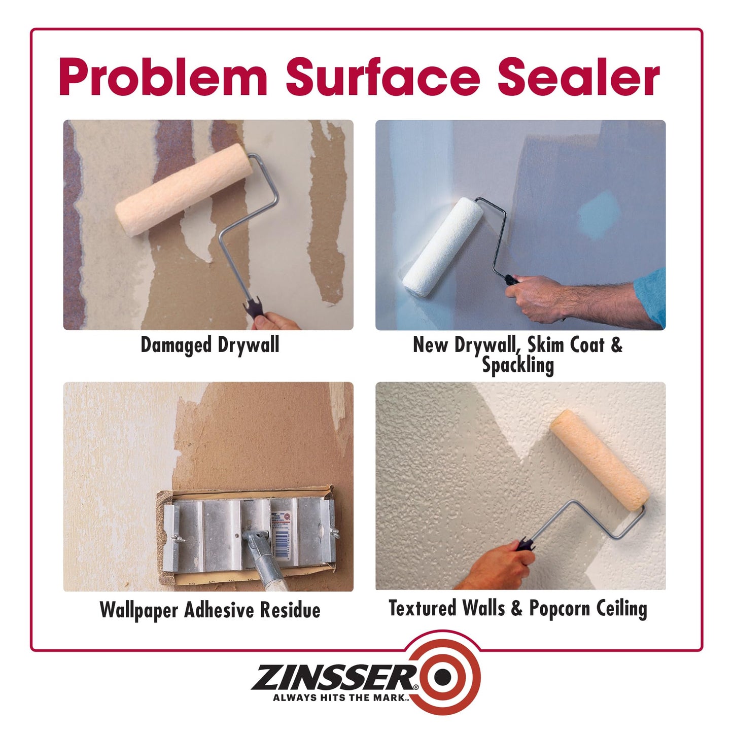 1 gal Zinsser 02301 Clear Zinsser, Gardz Water-Based Problem Surface Sealer