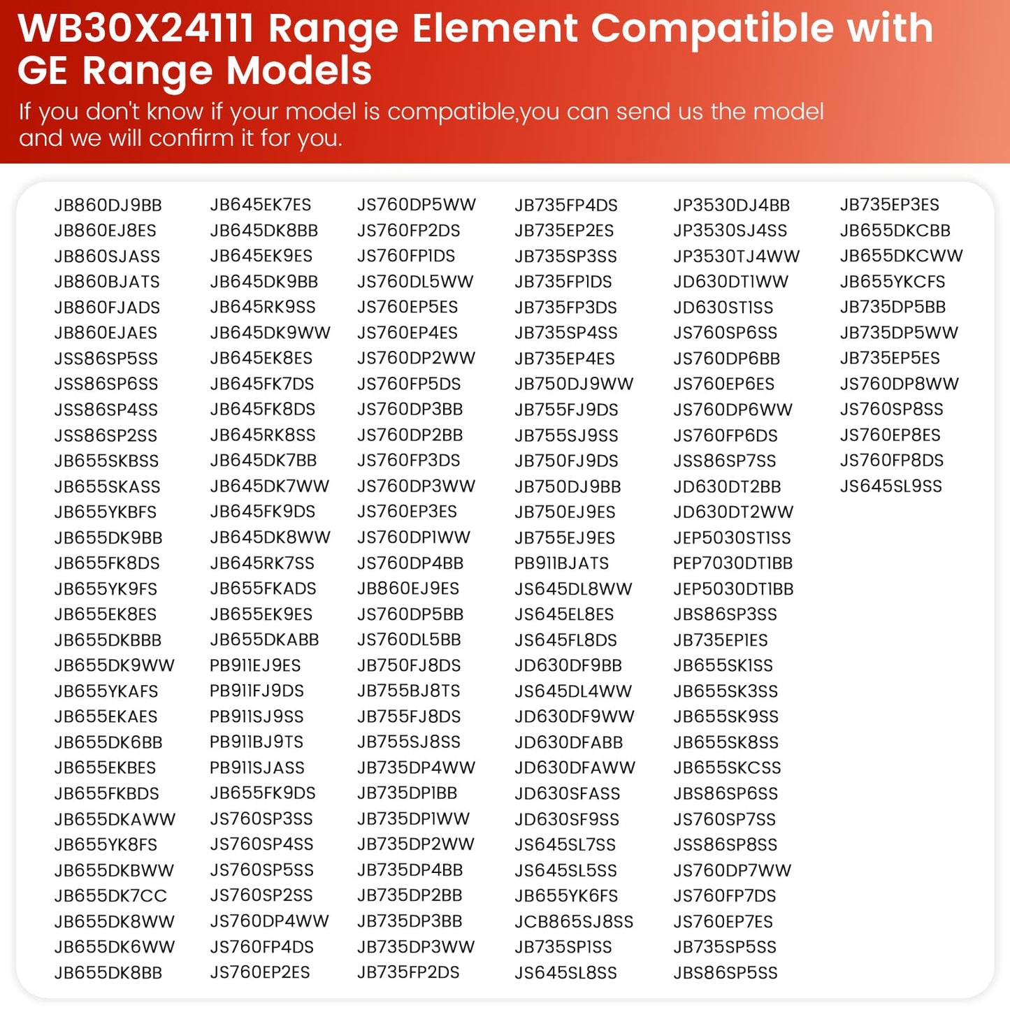 Puxyblue ๐ฎ๐ฌ๐ฎ๐ฒ ๐๐ฅ๐๐ง๐๐๐๐ WB30X24111 9-In Dual Range Radiant Surface Element Compatible with GE Range Radiant Element 9 Glass Cooktop Radiant Element(3100W 240V) 4465256 AP5989975 PS11729126