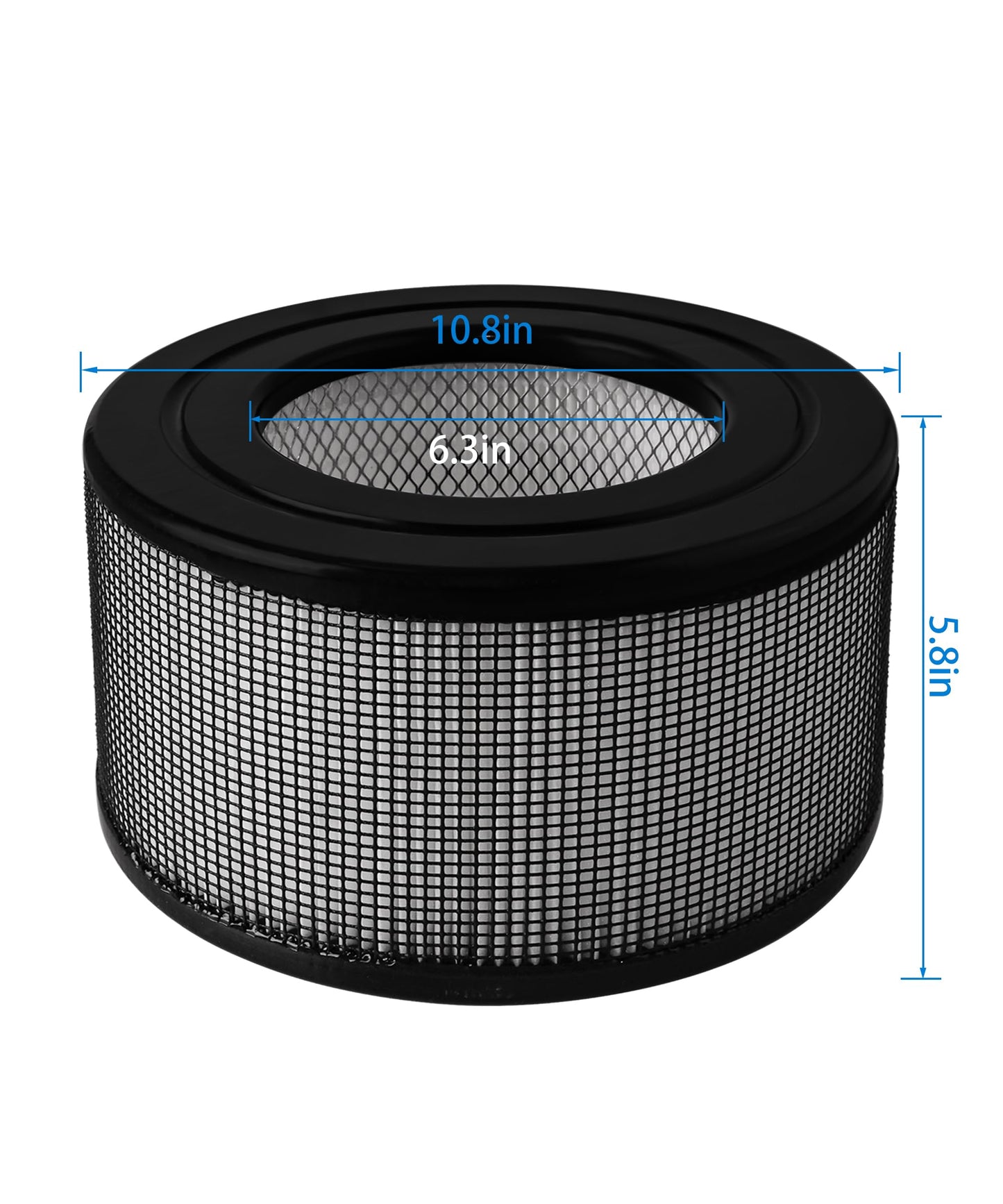 Facecool 20500 Replacement Filter Compatible with Honeywell 10500 (EV-10) 17000 17000-S 17005 Air Purifiers, Part Number 20500, with 1 True HEPA Filter + 2 Carbon Pre-Filters