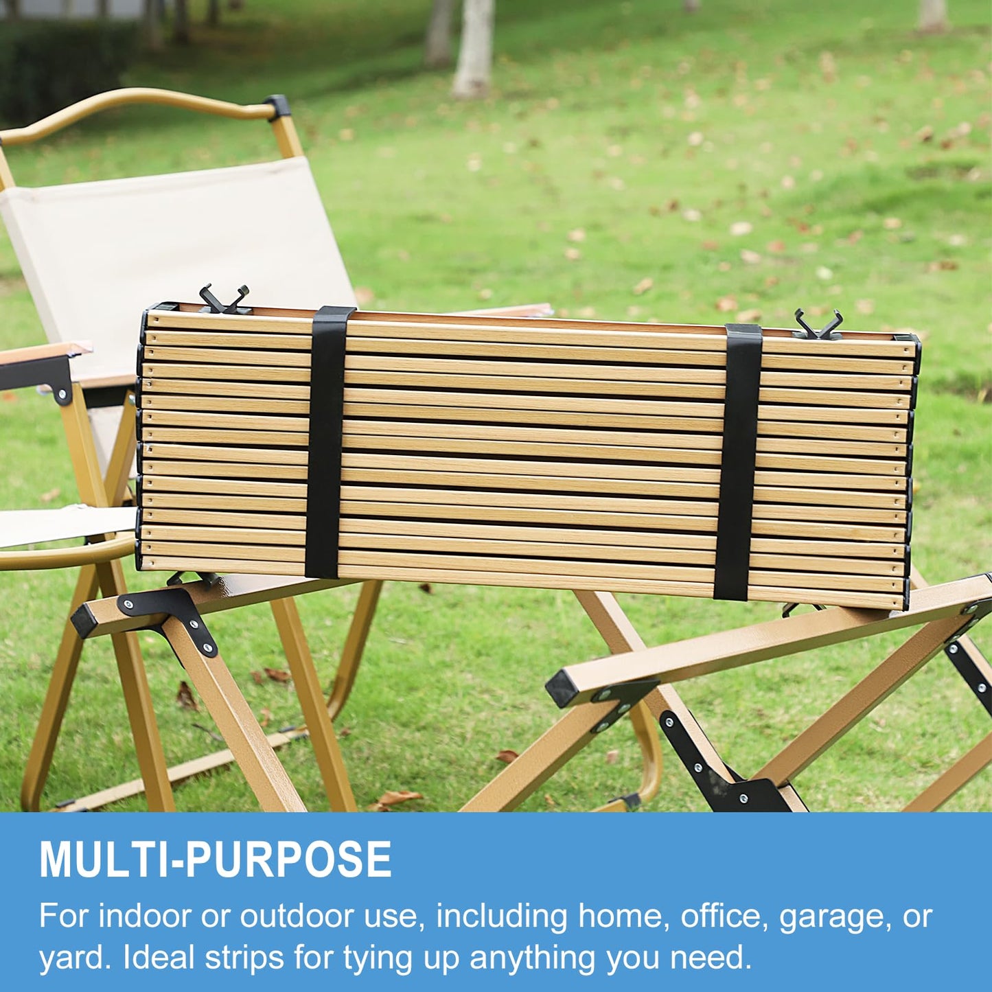 1/2in x 1,000ft Hook and Loop Roll | Double-Sided Strips, Self-Gripping Straps | Reusable Multi-Purpose Wrap Fasteners for Home, Office, Data Center, and More (100ft x 10 Packs)