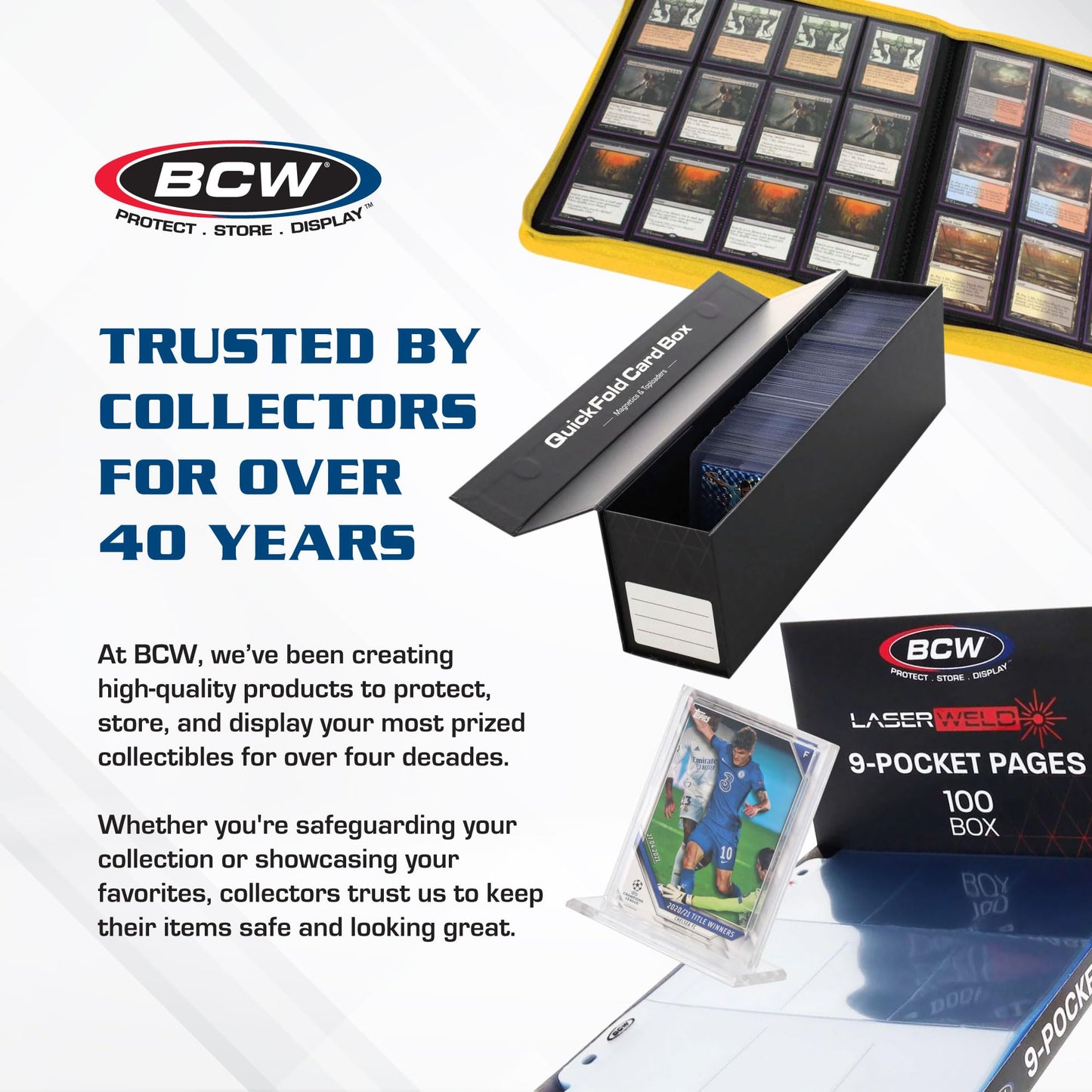 BCW 8x10 Toploader Holder - 25 Count | Rigid PVC, Non-Toxic, Crystal Clear Photocard Sleeves| 8x10 Plastic Sleeves for Prints | Hard Plastic Top Loader Sheet Protectors to Showcase Pictures