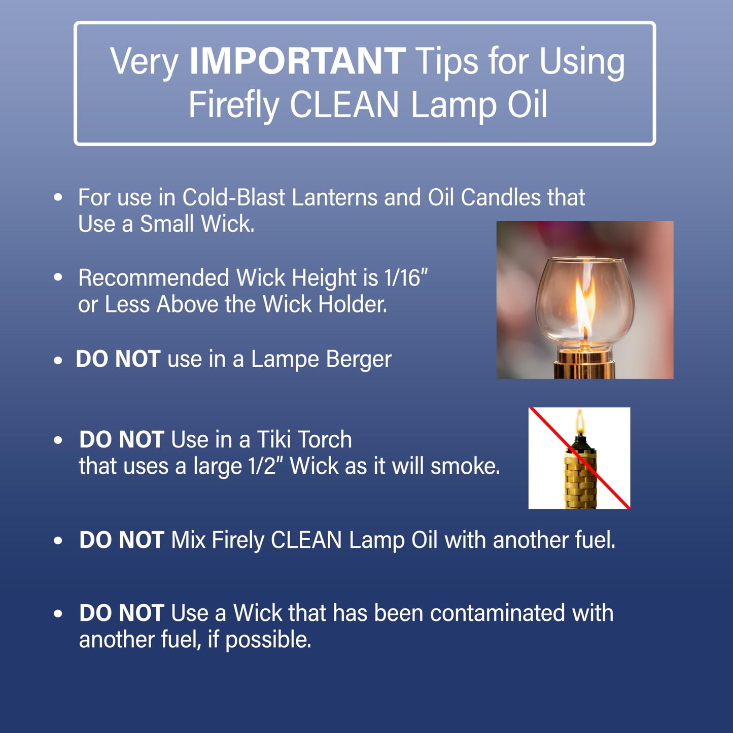 Firefly Fuel Clean Fuel Lamp Oil - Smokeless, Virtually Odorless, and - Long-Lasting Burn Time for Indoor & Outdoor Lamps - 1 Gallon - Made in USA
