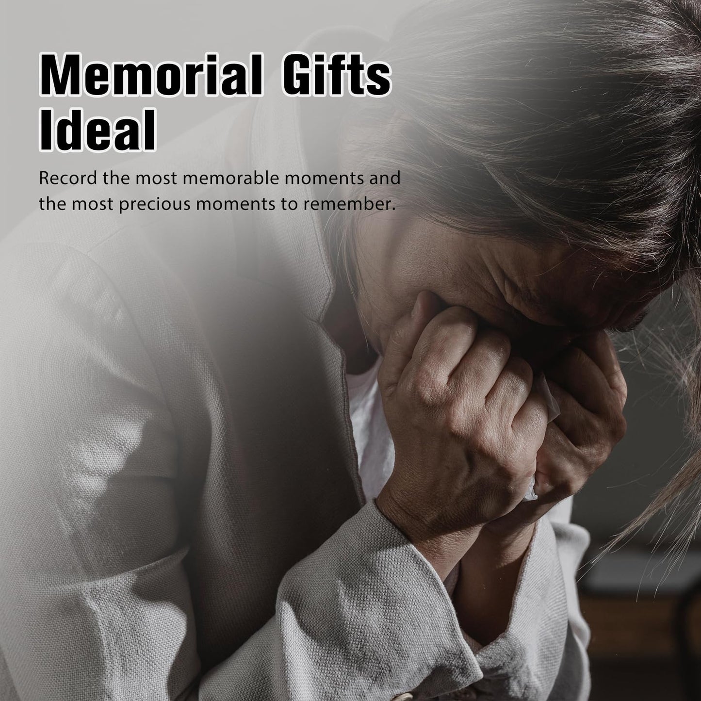 Vetbuosa Memorial Gifts for Loss of Mom, Sympathy Picture Frame, Sympathy Gifts for Loss of Mother, Grief Condolence Bereavement Remembrance Gift,Fits 4x6 In Photo