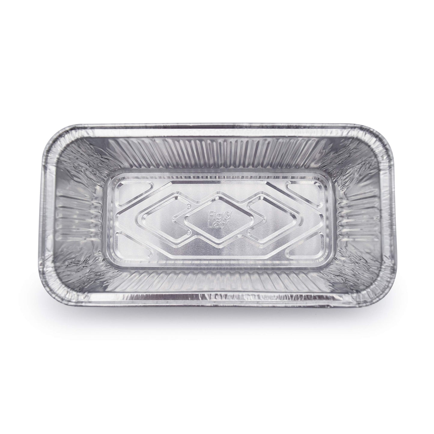 (100 Pack) Premium 2-LB Bread Loaf Baking Pans - 8.5" x 4.5" x 2.5" l Heavy Duty l Disposable Aluminum Foil Tins for Cakes Meatloaf Lasagna
