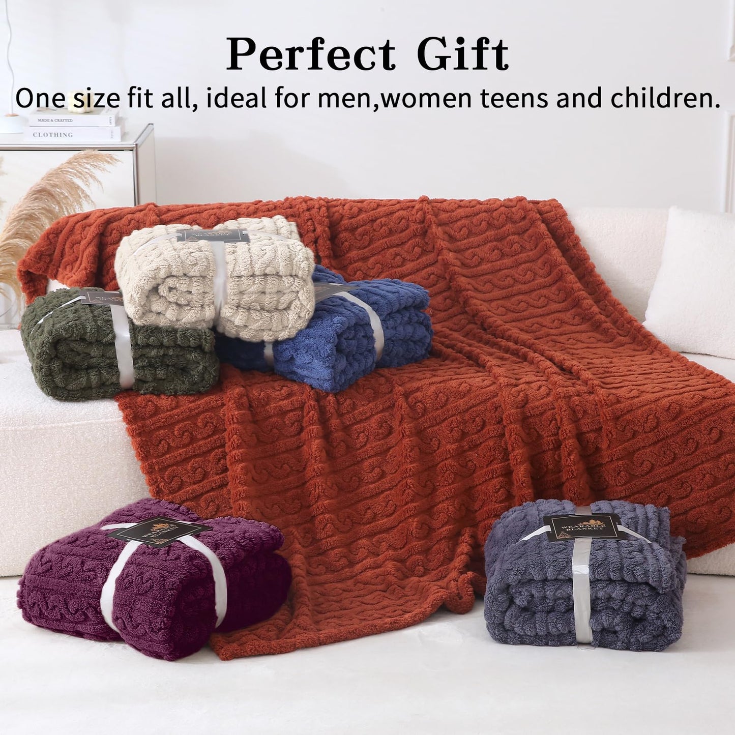 Dgsfmi Wearable Blanket Poncho Cape Wrap for Adult, Cozy Sherpa Fleece Pocketed Shawl TV Throw Blankets for Office and Lounge(Purple,58'' x 64'')