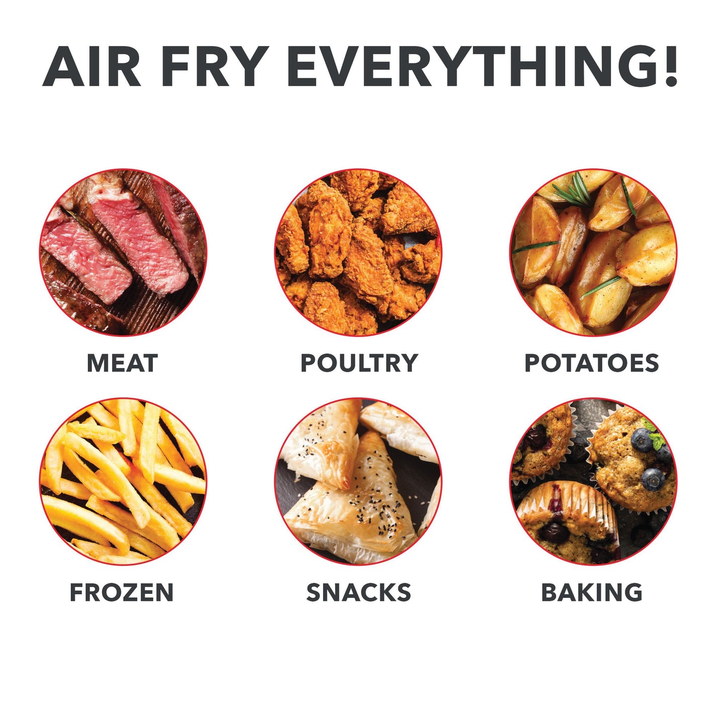 Dash Compact Air Fryer - Healthy Cooking with Auto Shut-Off Feature, Adjustable Temperature Control & Nonstick Fry Basket - Has AirCrisp® Technology - 2 Quart - Cool Grey