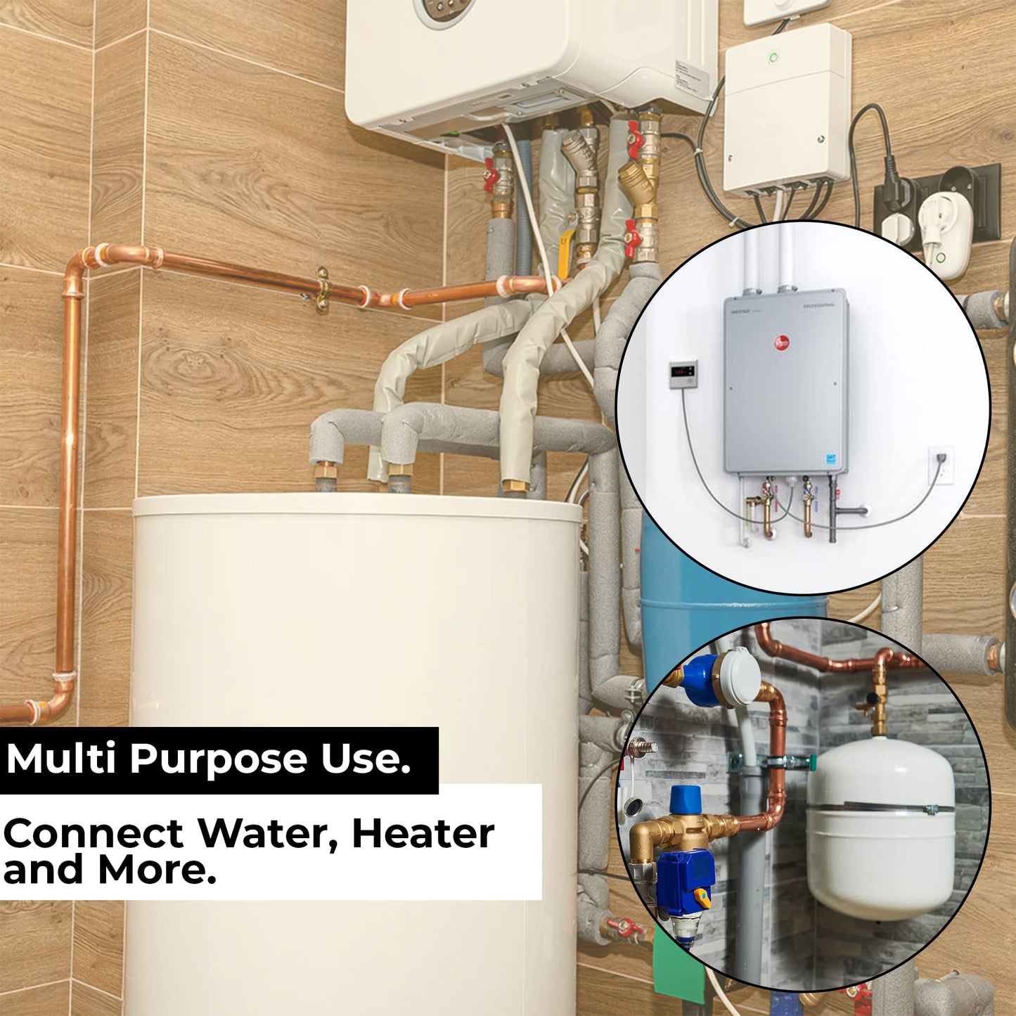 1/2" Propress Brass Ball Valve - Press Shut Off Ball Valve with EPDM O-ring Fit Both End For Pex Tubing - Premium Water Stop Shut Off Tool with 1/2” In. Connections - Pack of 10