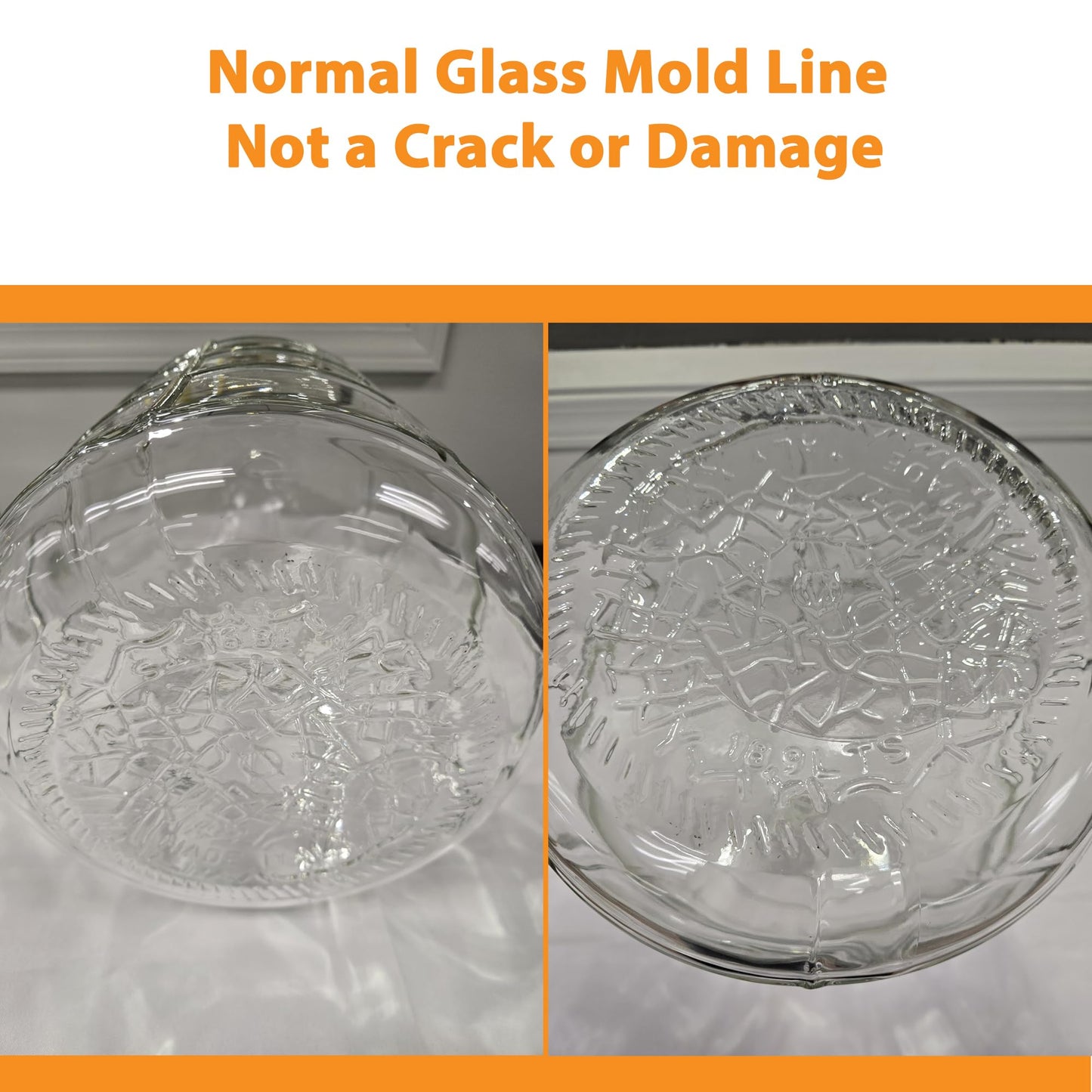 3 Gallon Clear Glass Italian Carboy - 30 mm Cork Neck Finish (CORK NOT INCLUDED)
