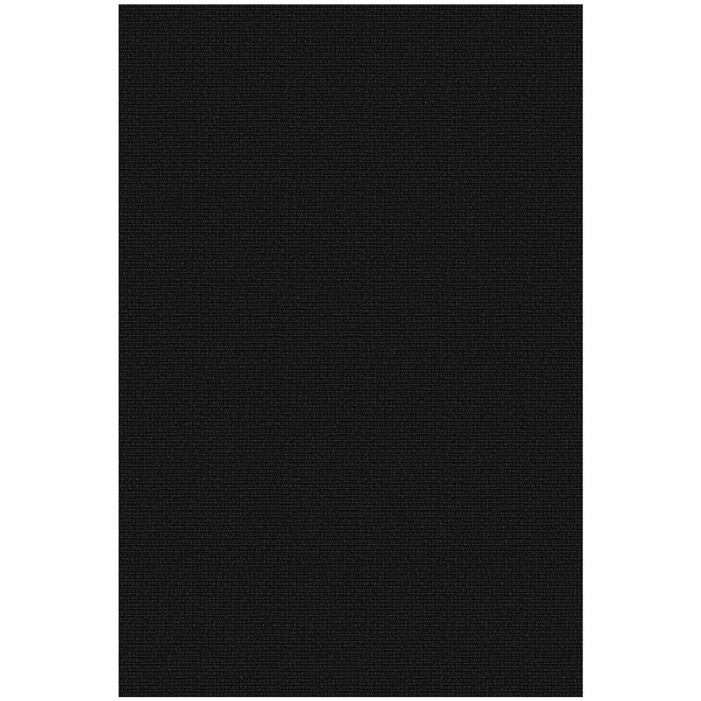 KOZYFLY Washable Entryway Rug 3x5 Ft Area Rugs Cotton Rubber Backed Throw Rugs Indoor Door Mat Kitchen Rugs Braided Floor Carpet for Front Entrance Kitchen Living Room, Black