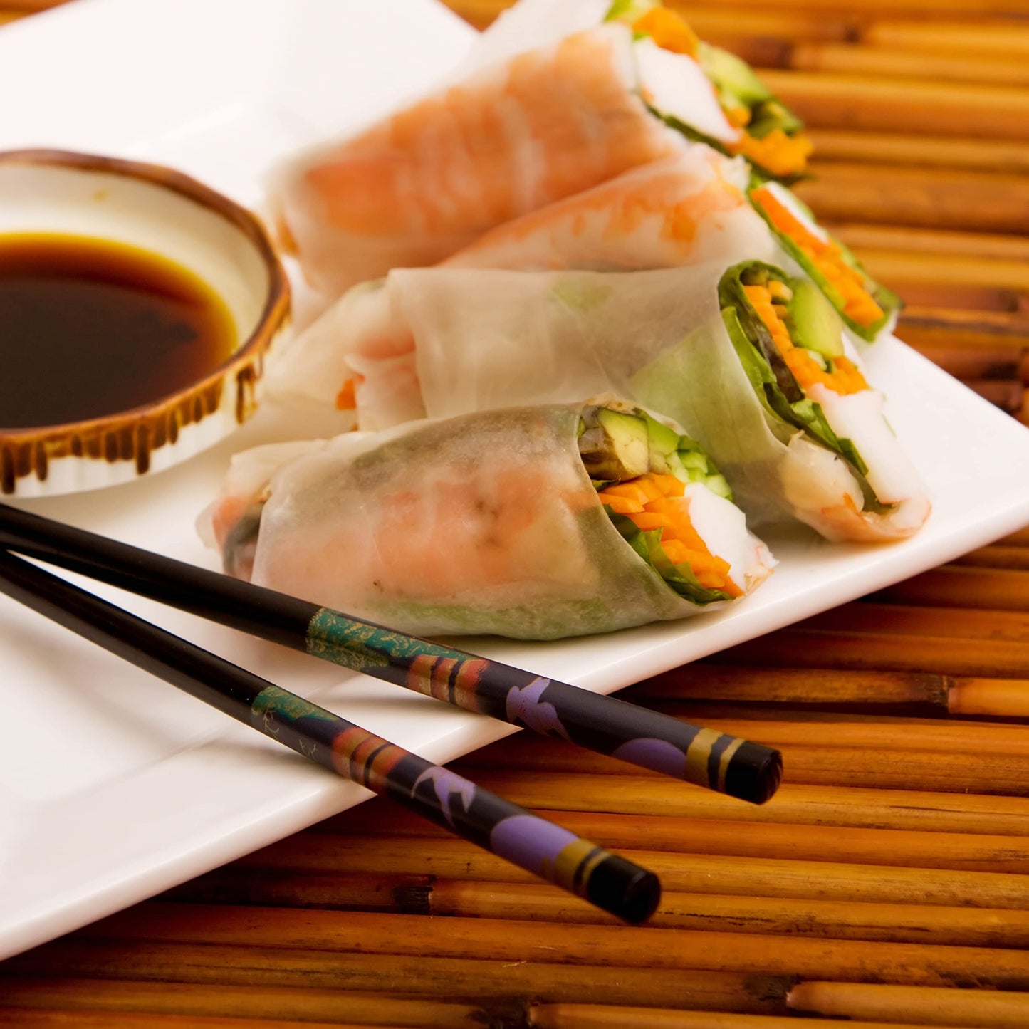 TANISA Organic Brown Rice Paper Wrappers for Spring Rolls - USDA & EU Certified, Gluten Free, Non-GMO, Vegan - 76 Sheets (Pack of 2, 24oz)