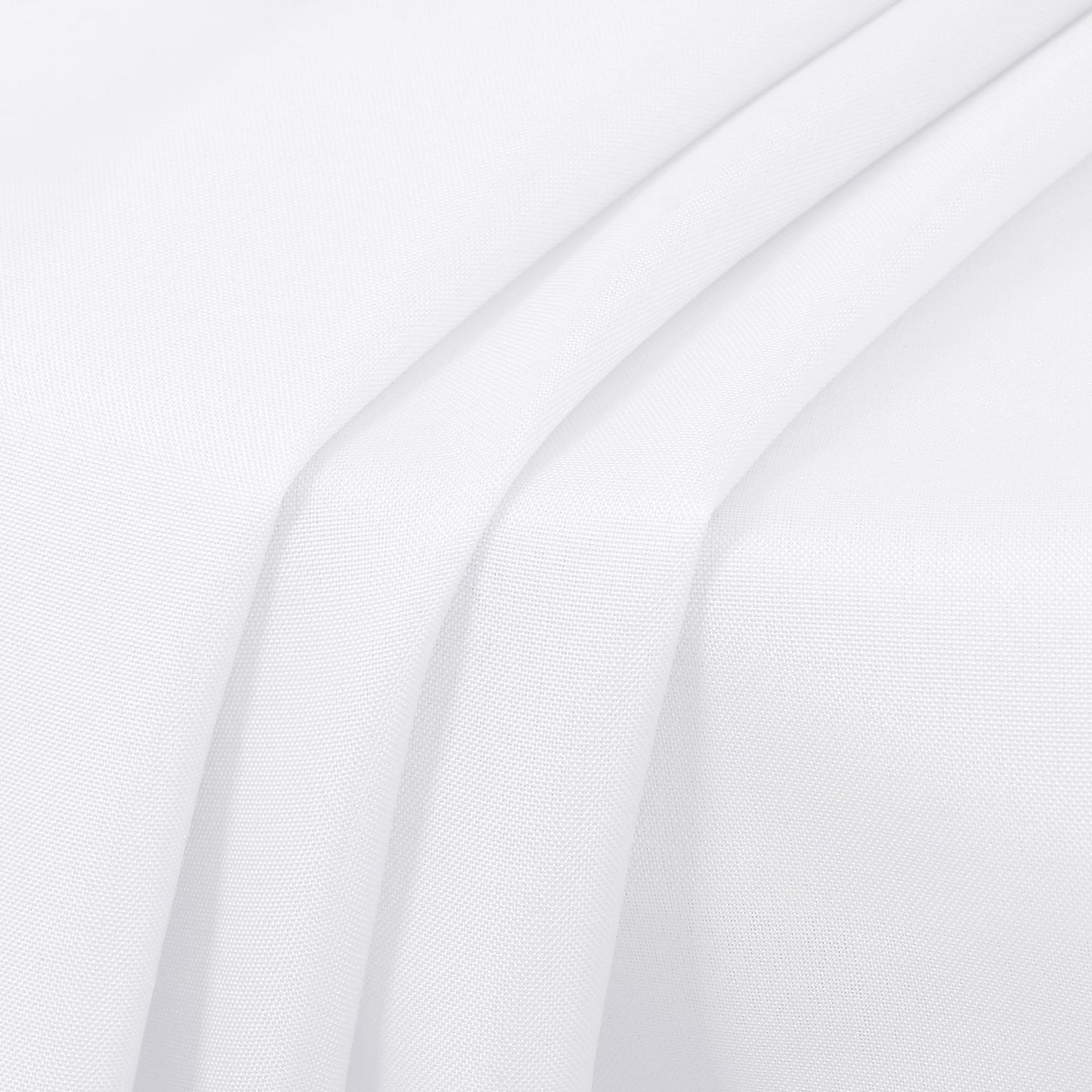 sancua 6 Pack Round Tablecloth 108 Inch White, Stain and Wrinkle Resistant Table Cloth - Washable Polyester Table Cover for Dining Tables, Buffet Parties and Camping
