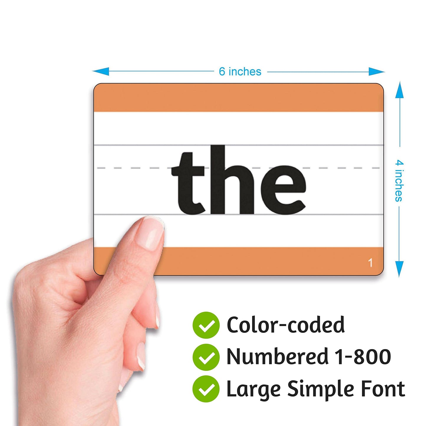 1,000 Sight Fry Dolch Word-List Flashcards in 10-Pack Bundle Set, Pre-K to 3rd Grade, Teaches 1,000 Dolch Fry High-Frequency Sight Words