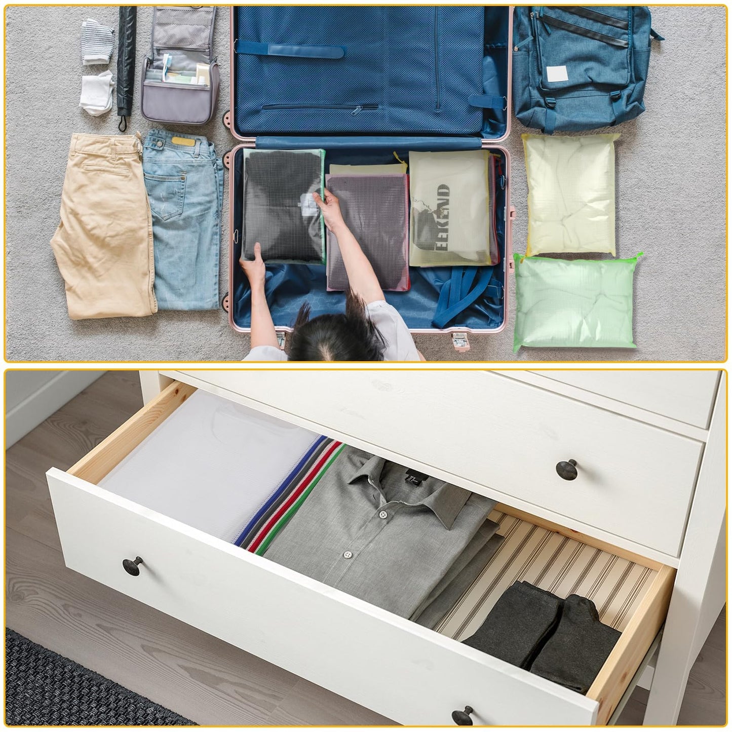 60pcs Large A4 Mesh Zipper Pouch File Bags YOPCDJ Reusable Zippered Pouches for Organizing Classroom, Board Game Storage, Puzzle Bags