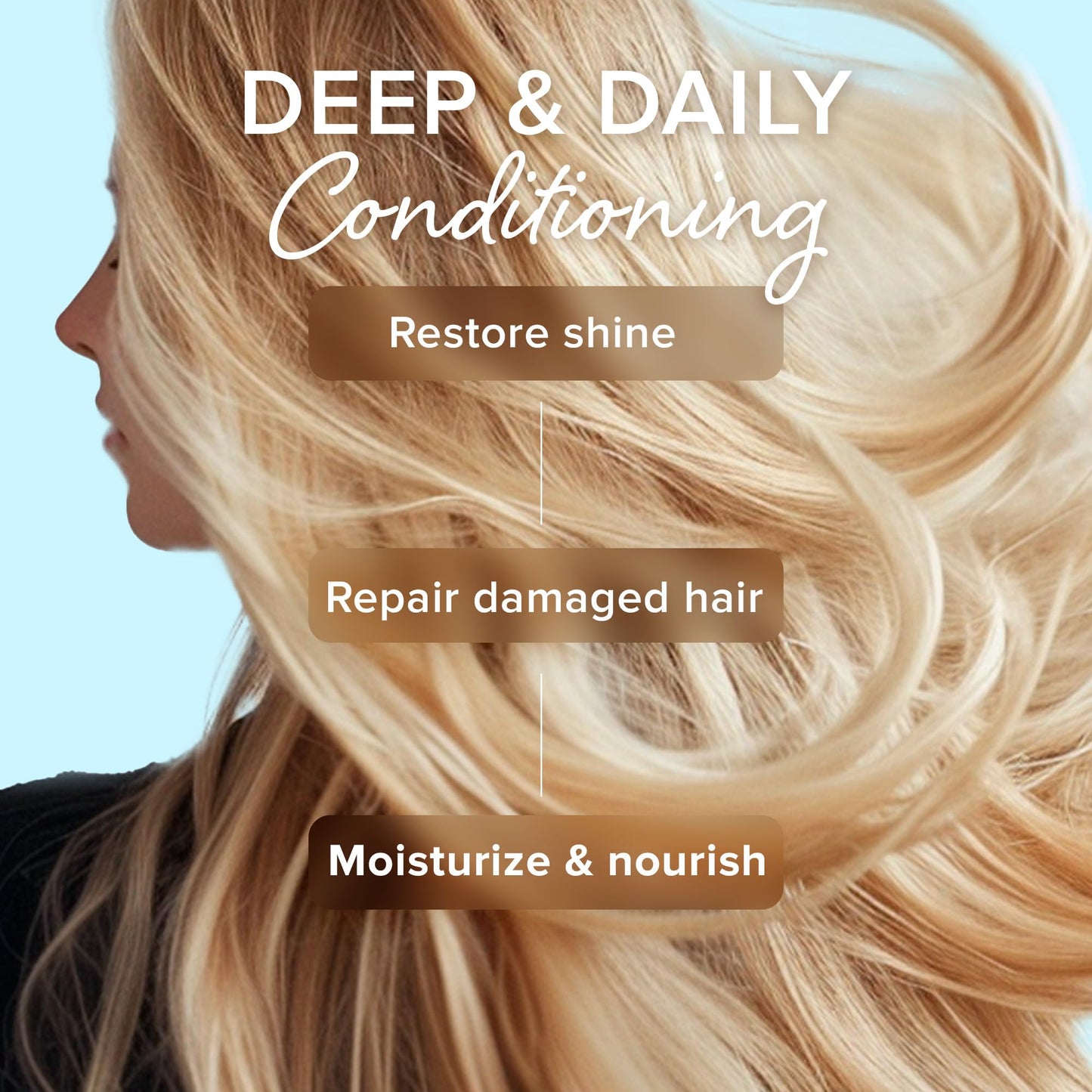 MAREE Hair Mask for Damaged Hair 2 PACK - Keratin Treatment Conditioner - Extremely Deep Conditioning Mask, Hydrating & Repairing, Keratina Mascarilla Para el Cabello