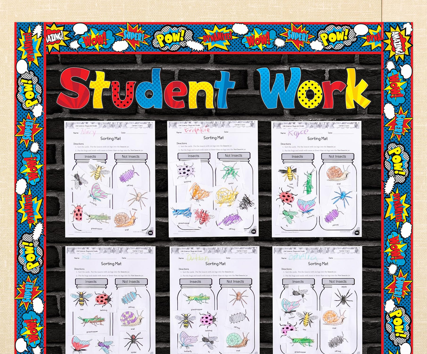 Teacher Created Resources Black Brick Better Than Paper® Bulletin Board Roll (TCR77466)