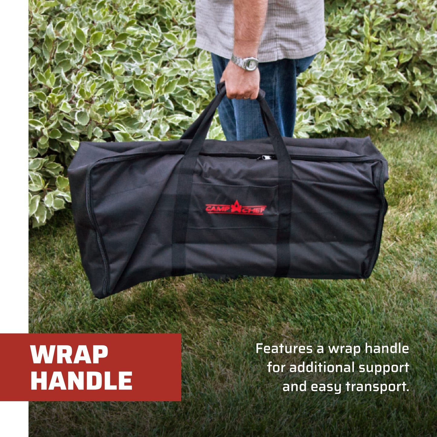 Camp Chef Carry Bag for Two-Burner Stoves, Black